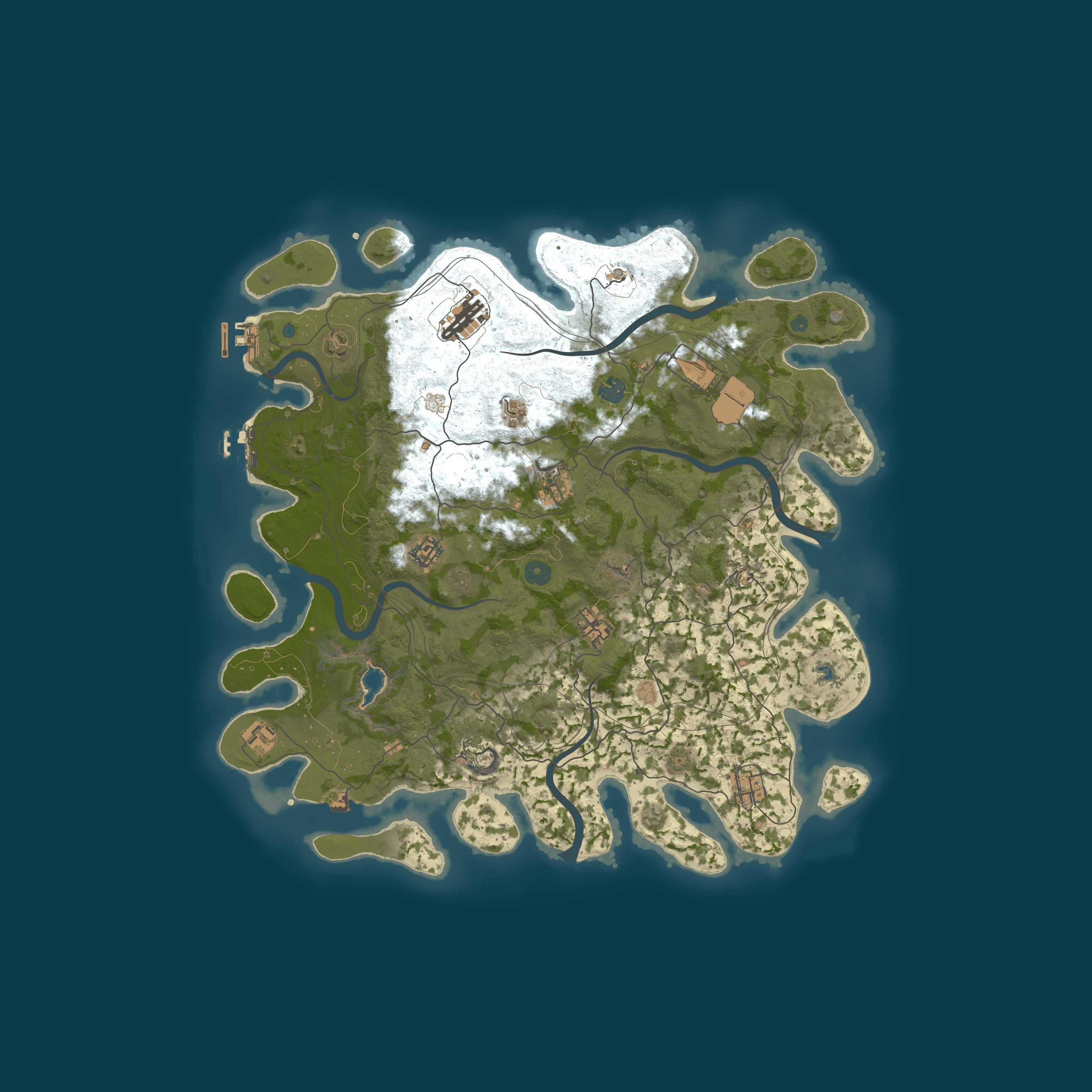 Map for #2[坚果]2X Solo/三人/萌新/养老/月清