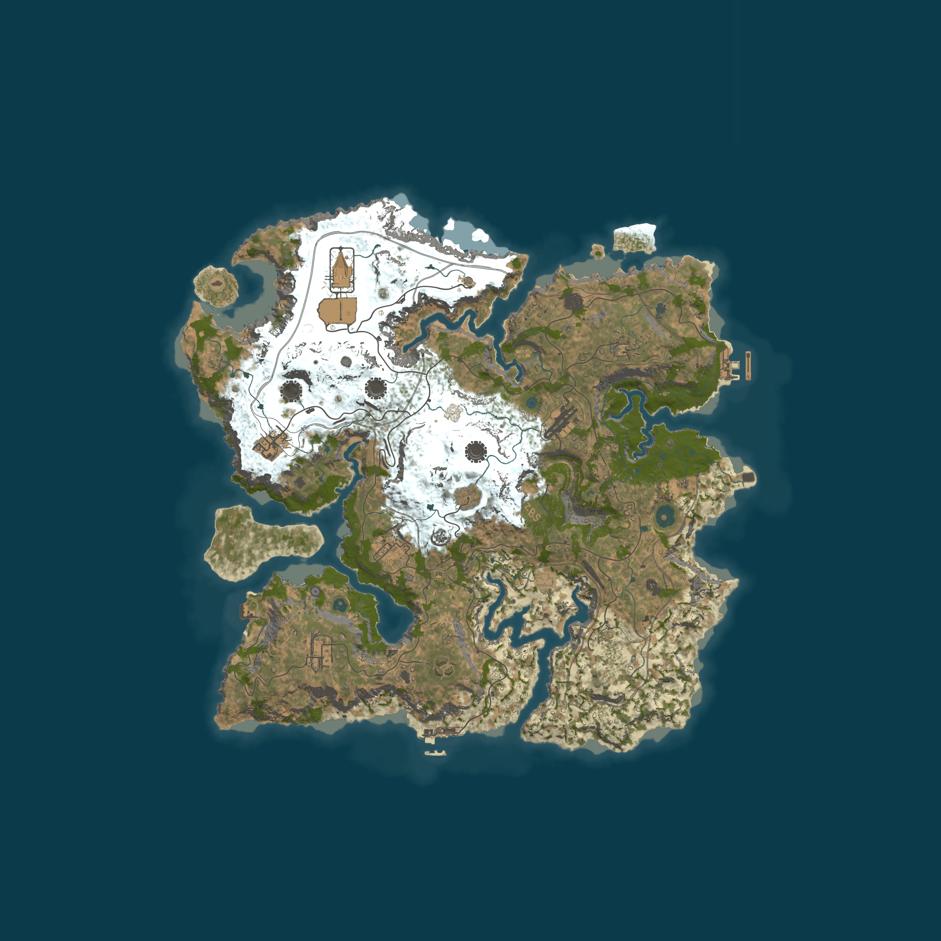 Rust map 4500/1337