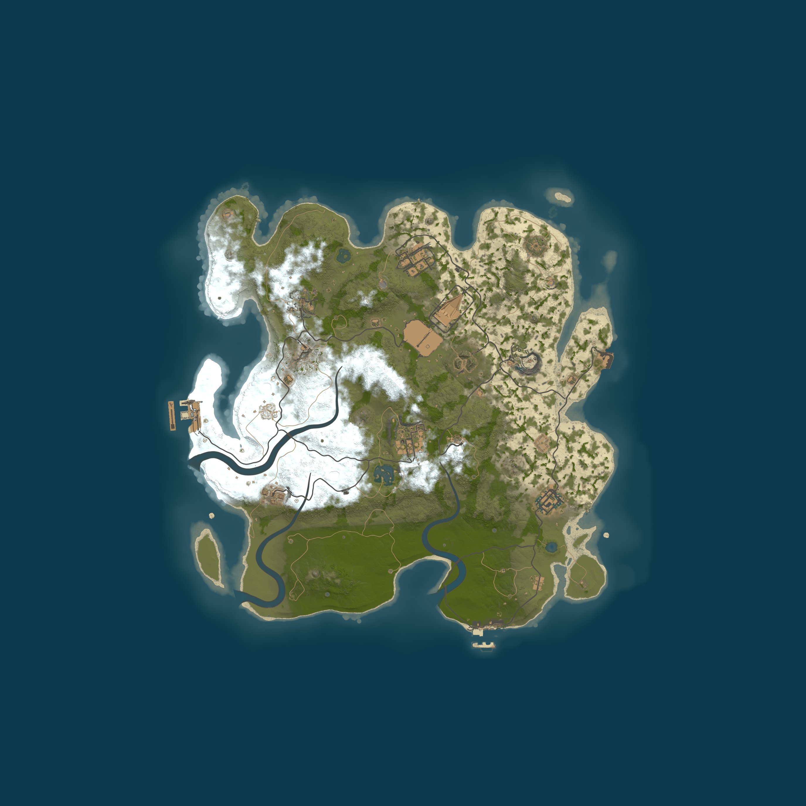 Map for A Rust Server