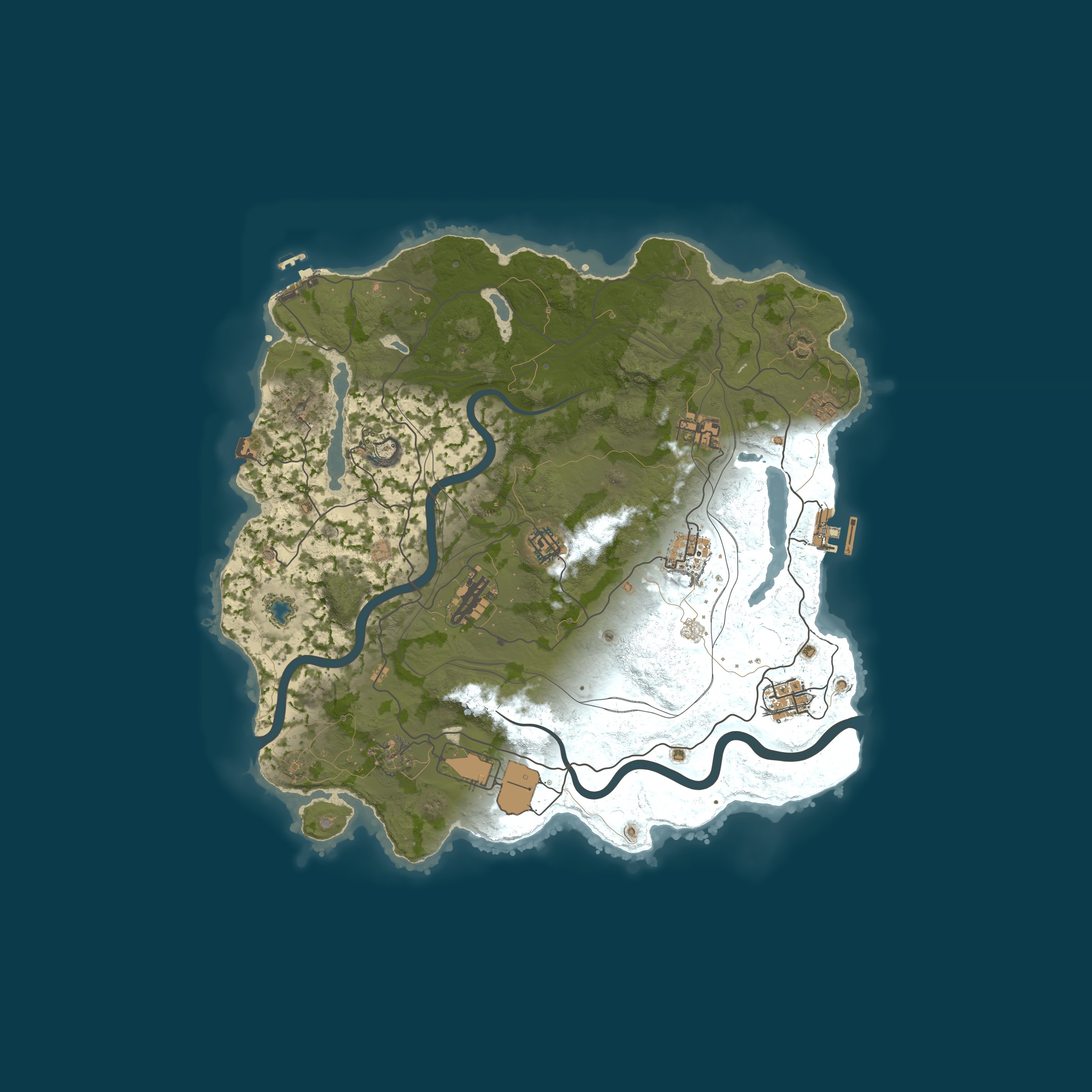 Map for WARBANDITS.GG 3X |Solo/Duo/Trio/Quad/Max5|LootX3| JUST WIPED