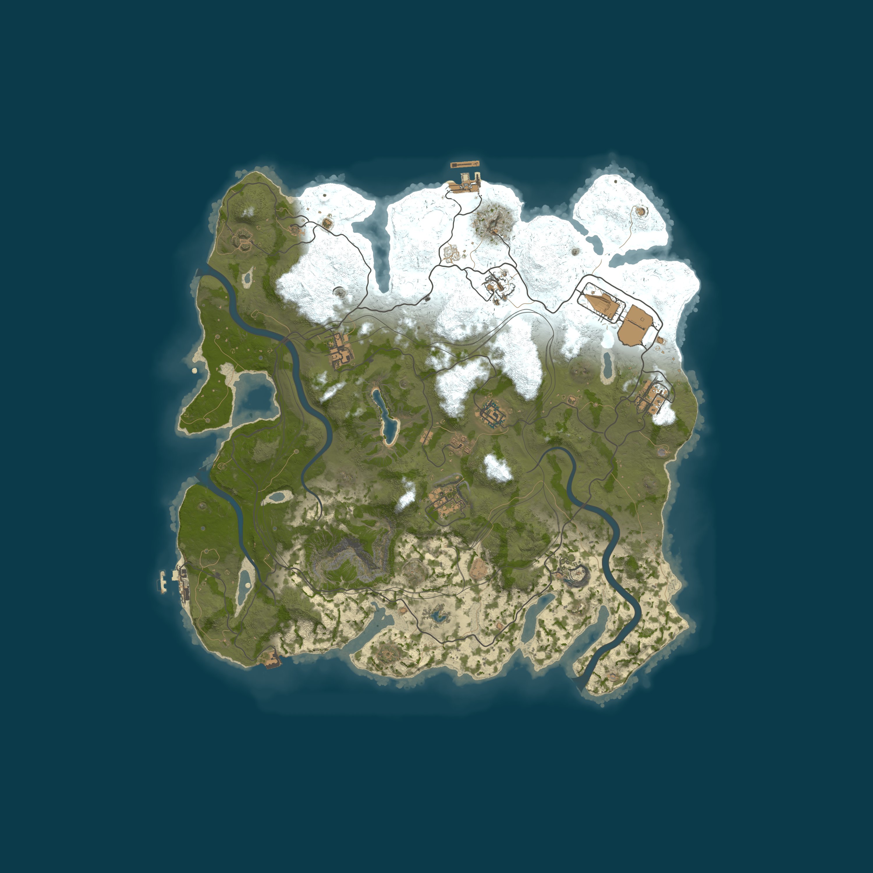 Map for Rustoria.co - US Mondays