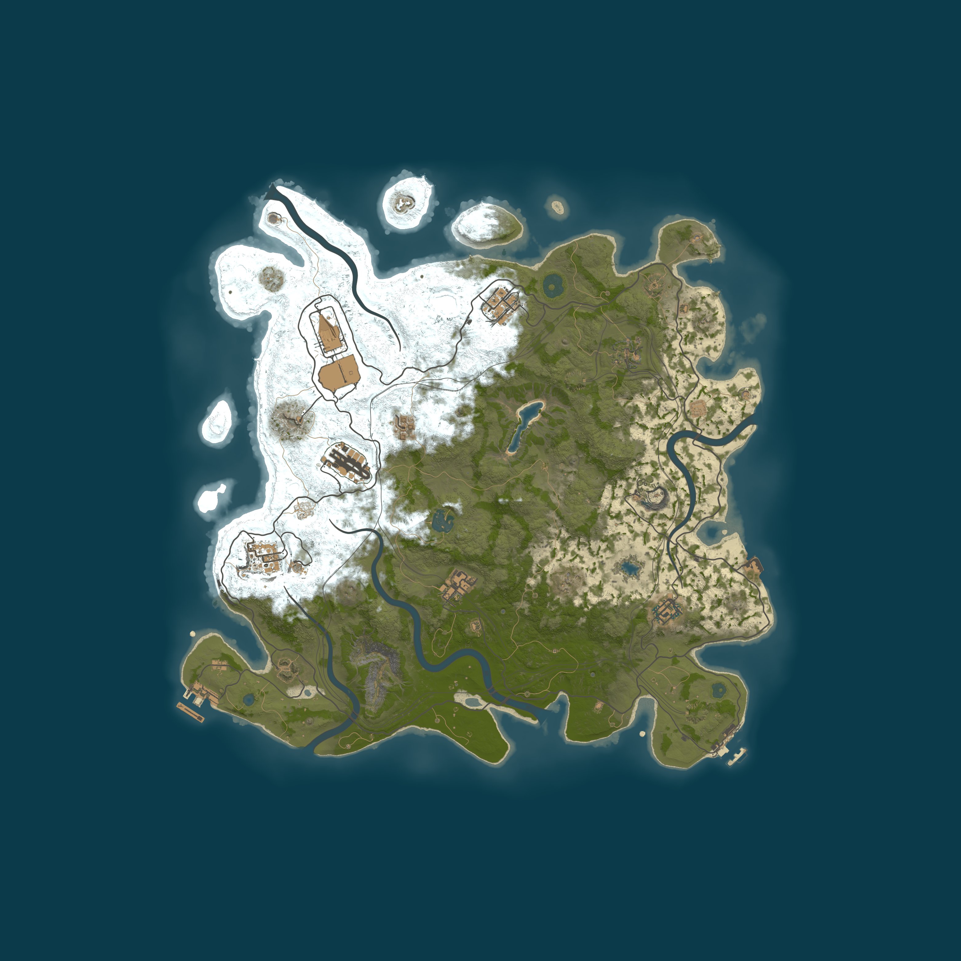 Map for ocelovagula