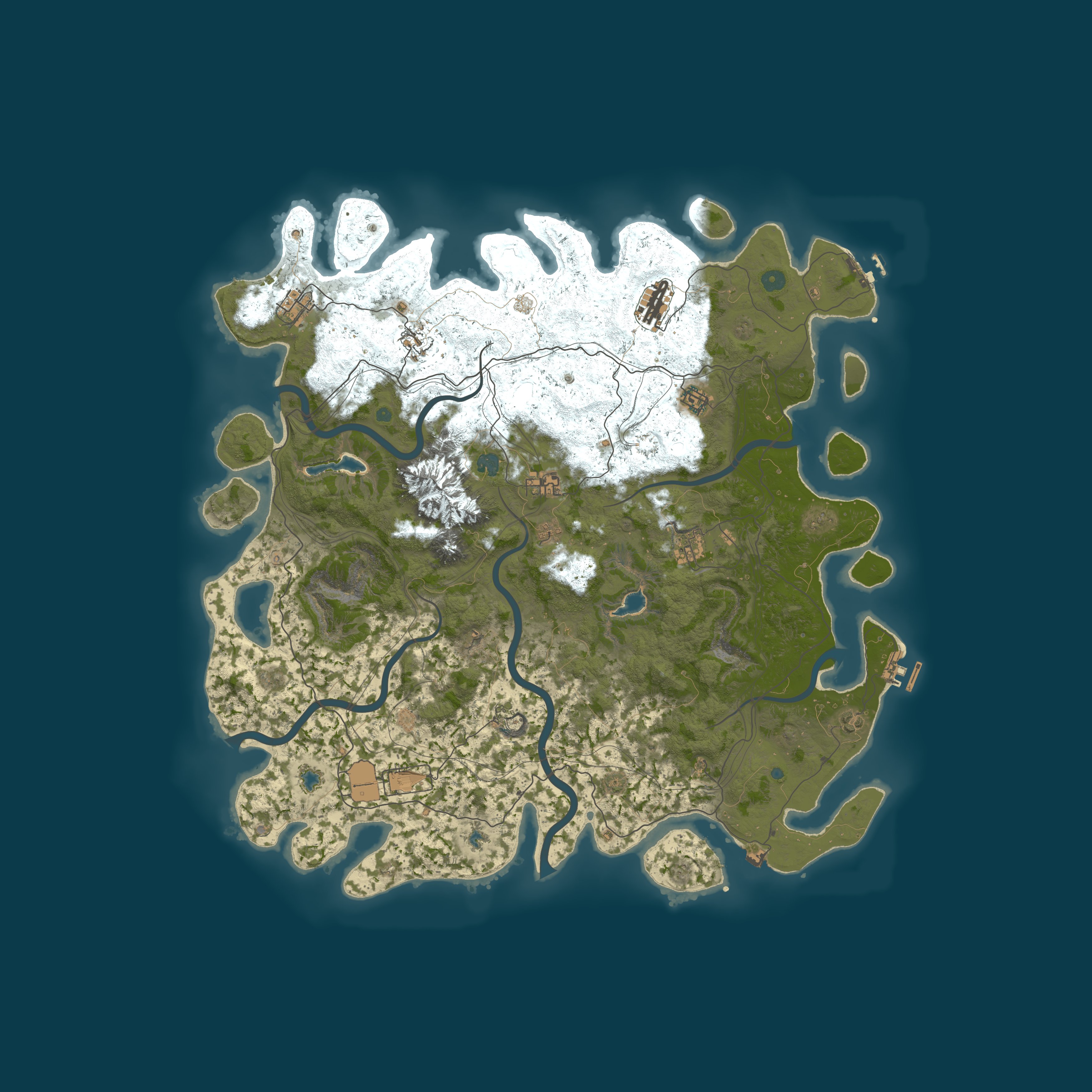 Map for Rusticles Solo Large Map 18/06