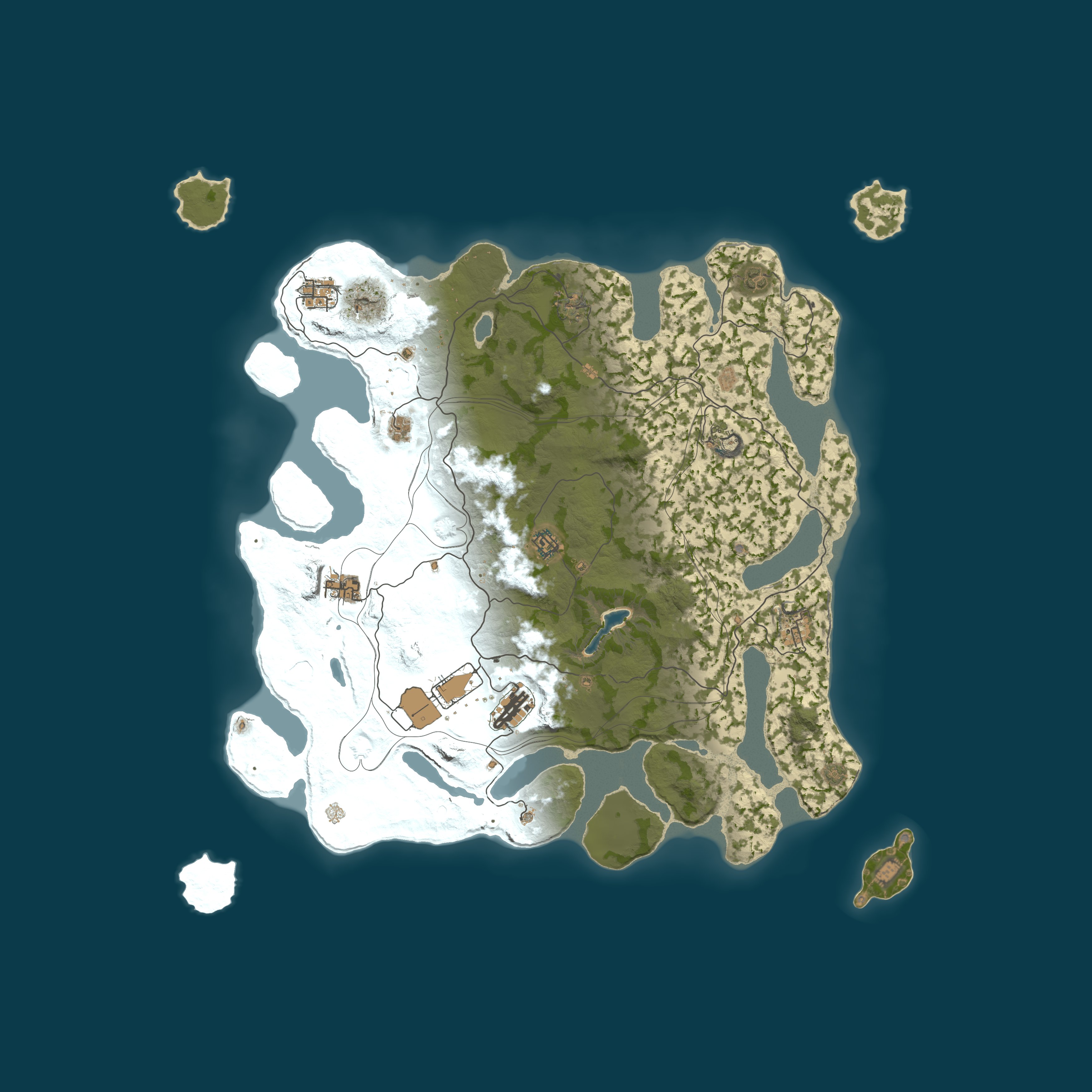 Карта сервера