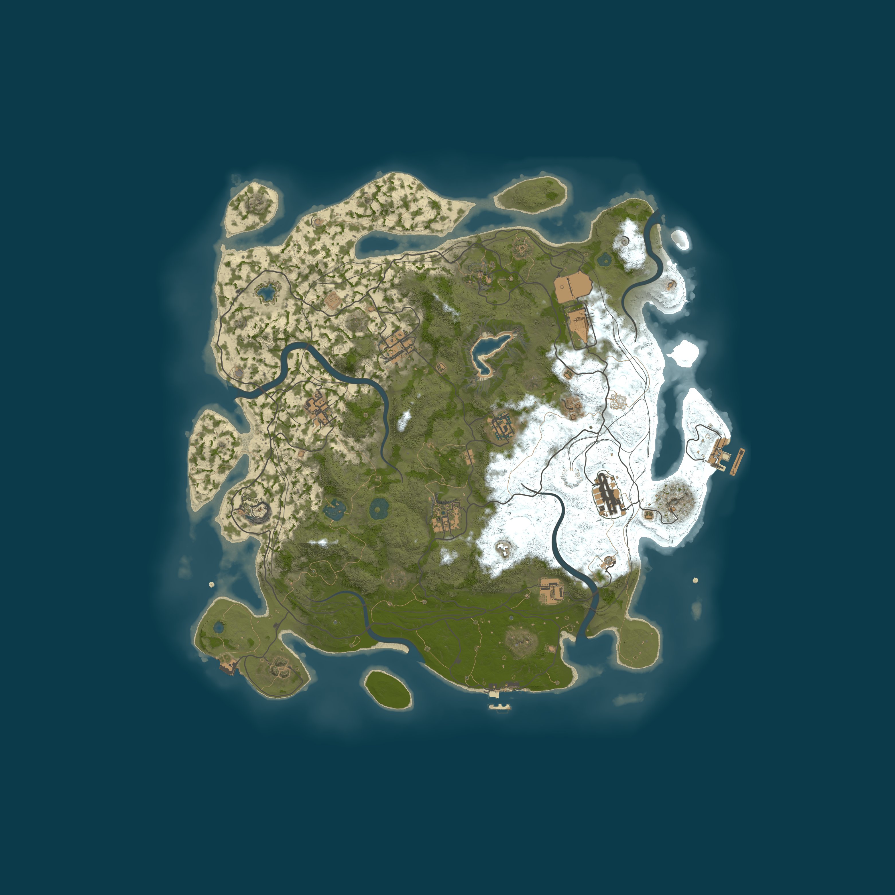 Карта сервера