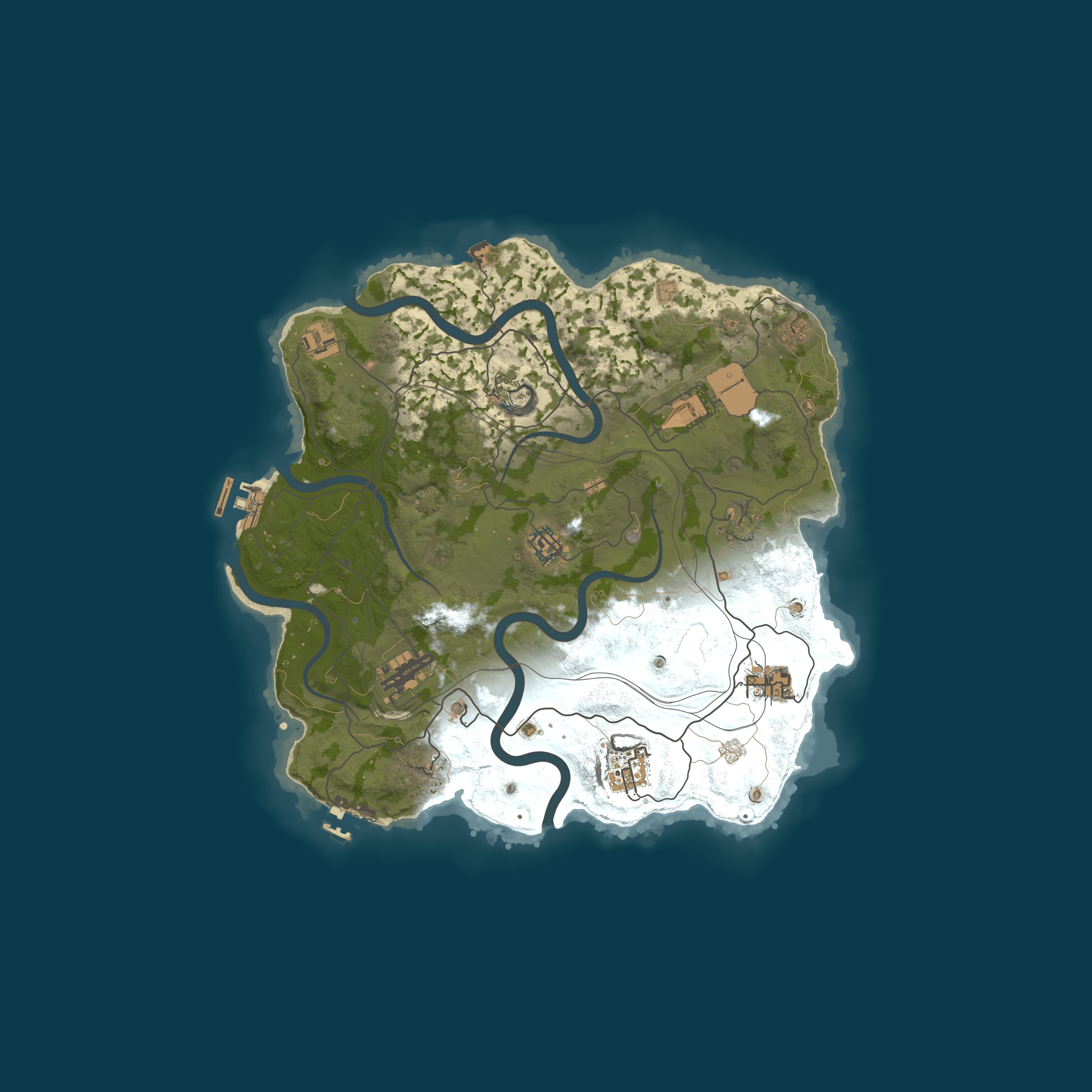 Map for WARBANDITS.GG SEA 3X |Solo/Duo/Trio|LootX3| JUST WIPED