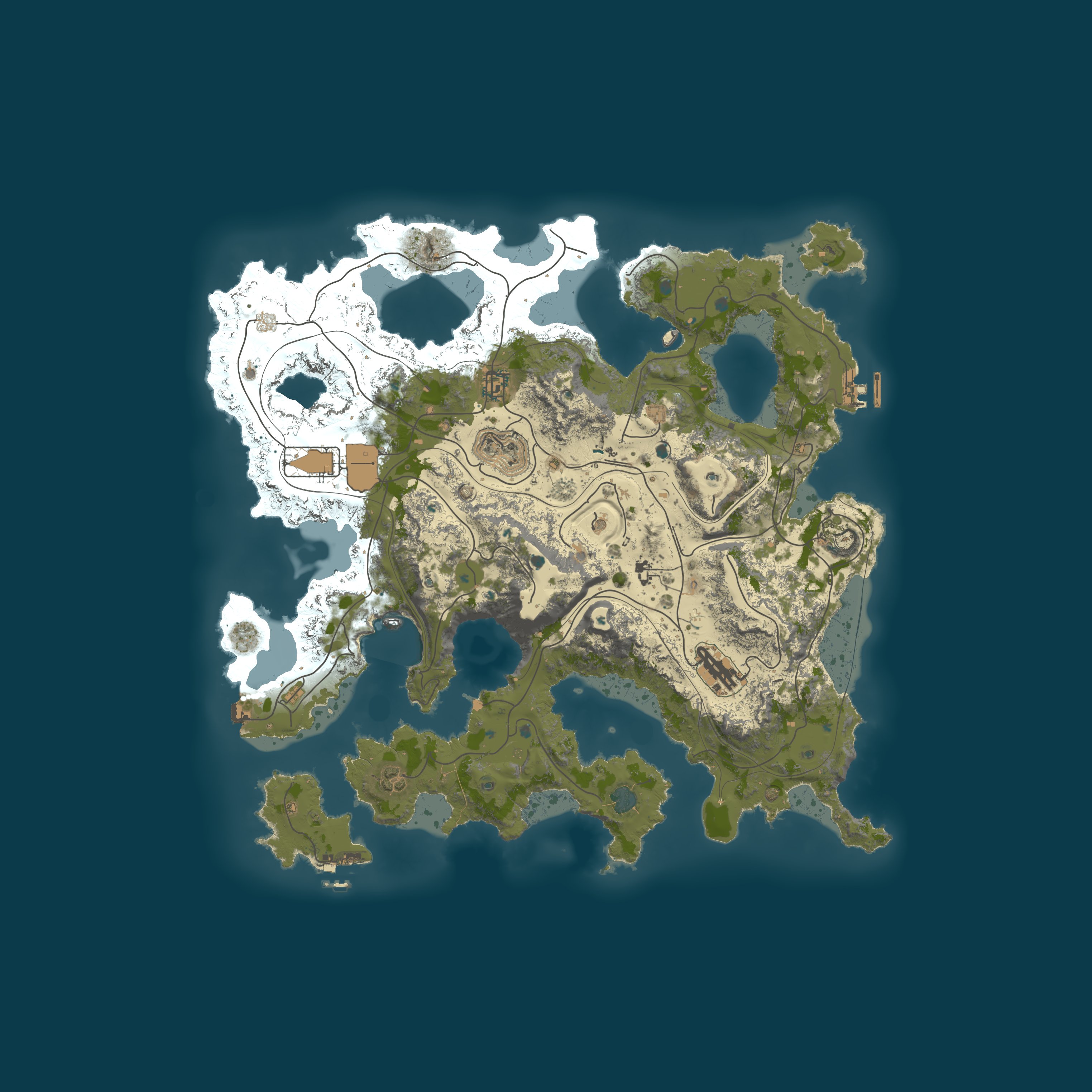 Карта сервера