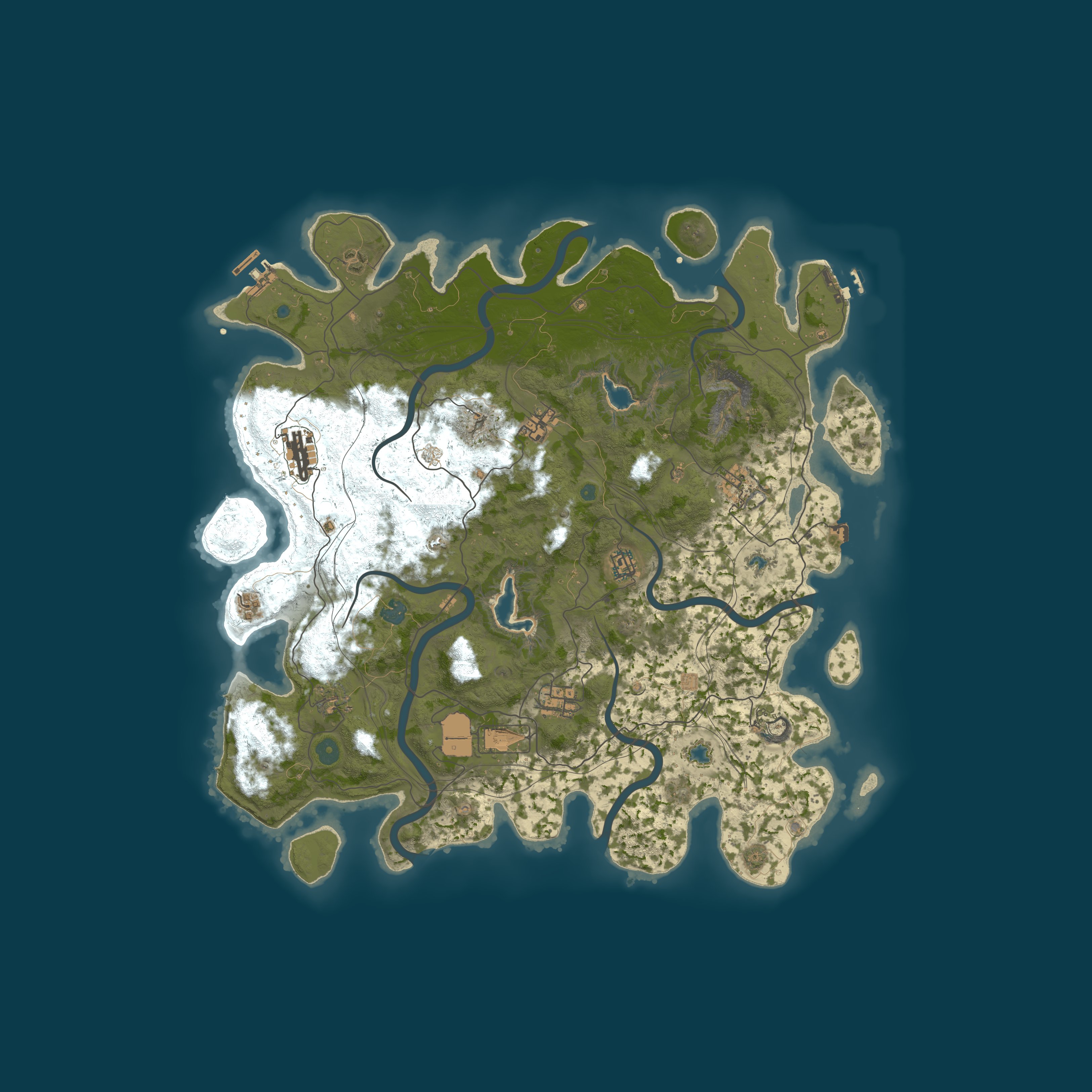 Map for Silent Valley 10X | PvE | RB | SkillTree | Legendary