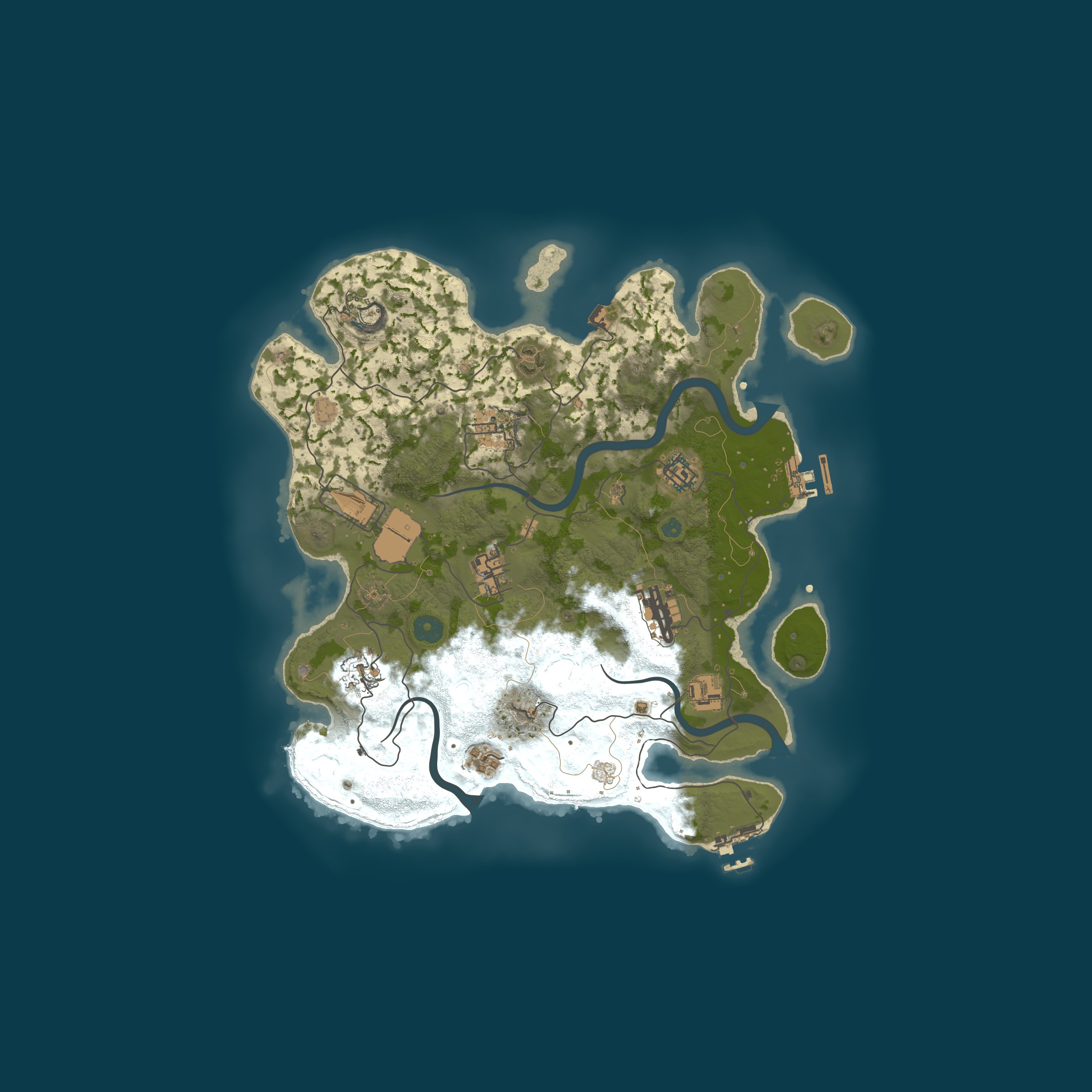 Rust map 3500/1337