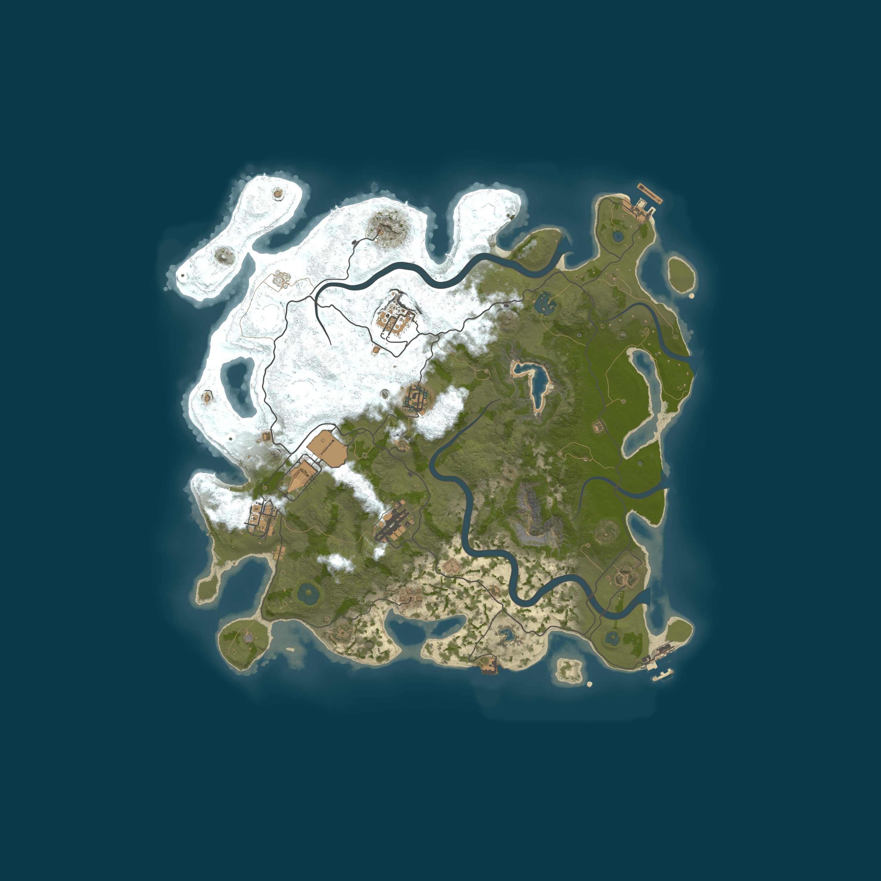 Map for [EU]Gentle Rust Softcore  Monthly  25% Upkeep