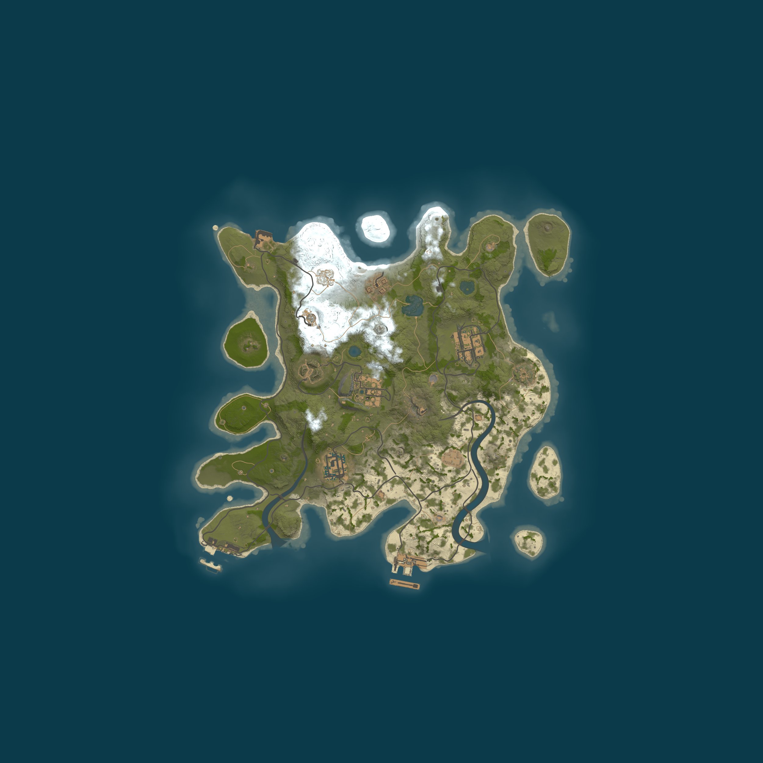 Map for A Shockbyte Rust Server