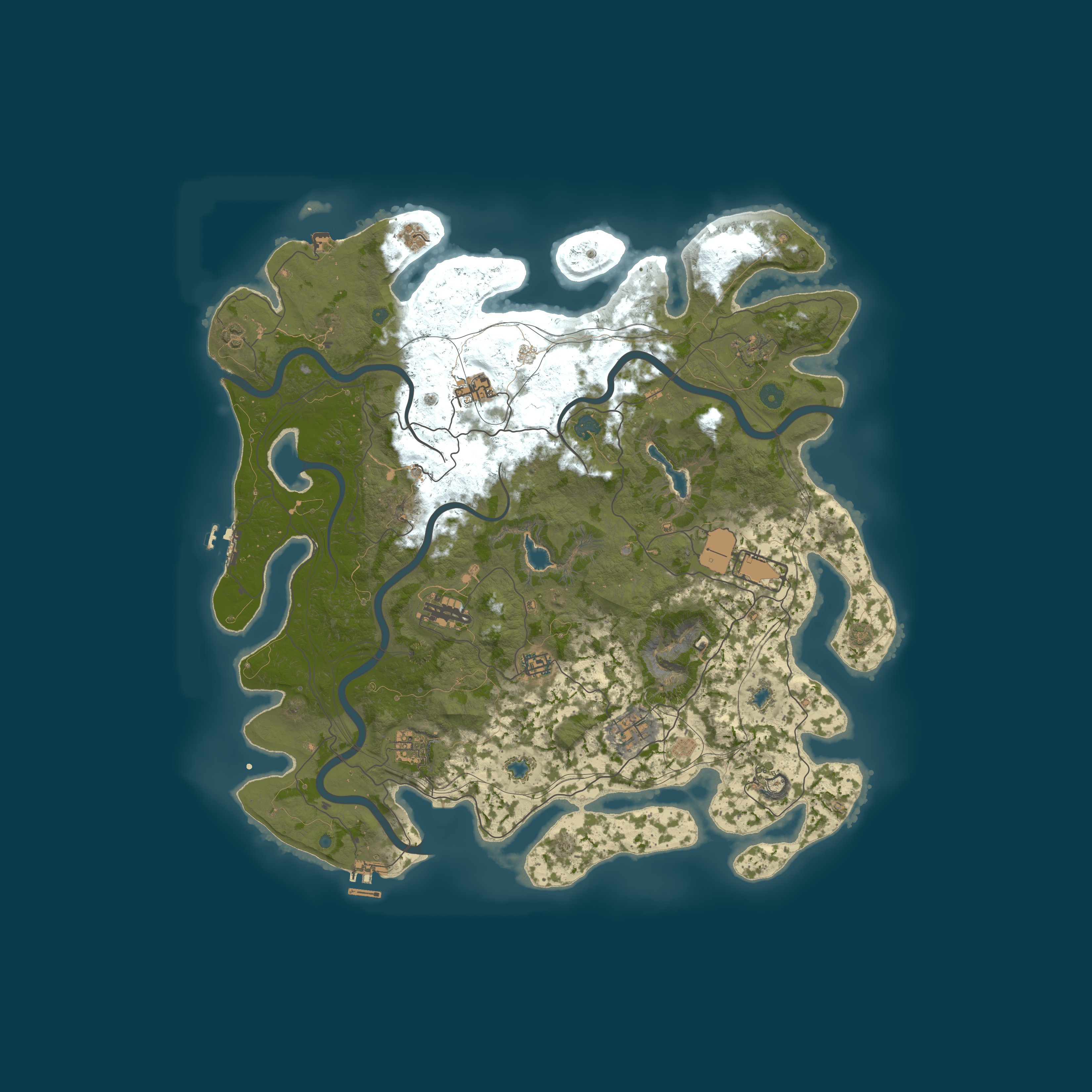 Карта сервера