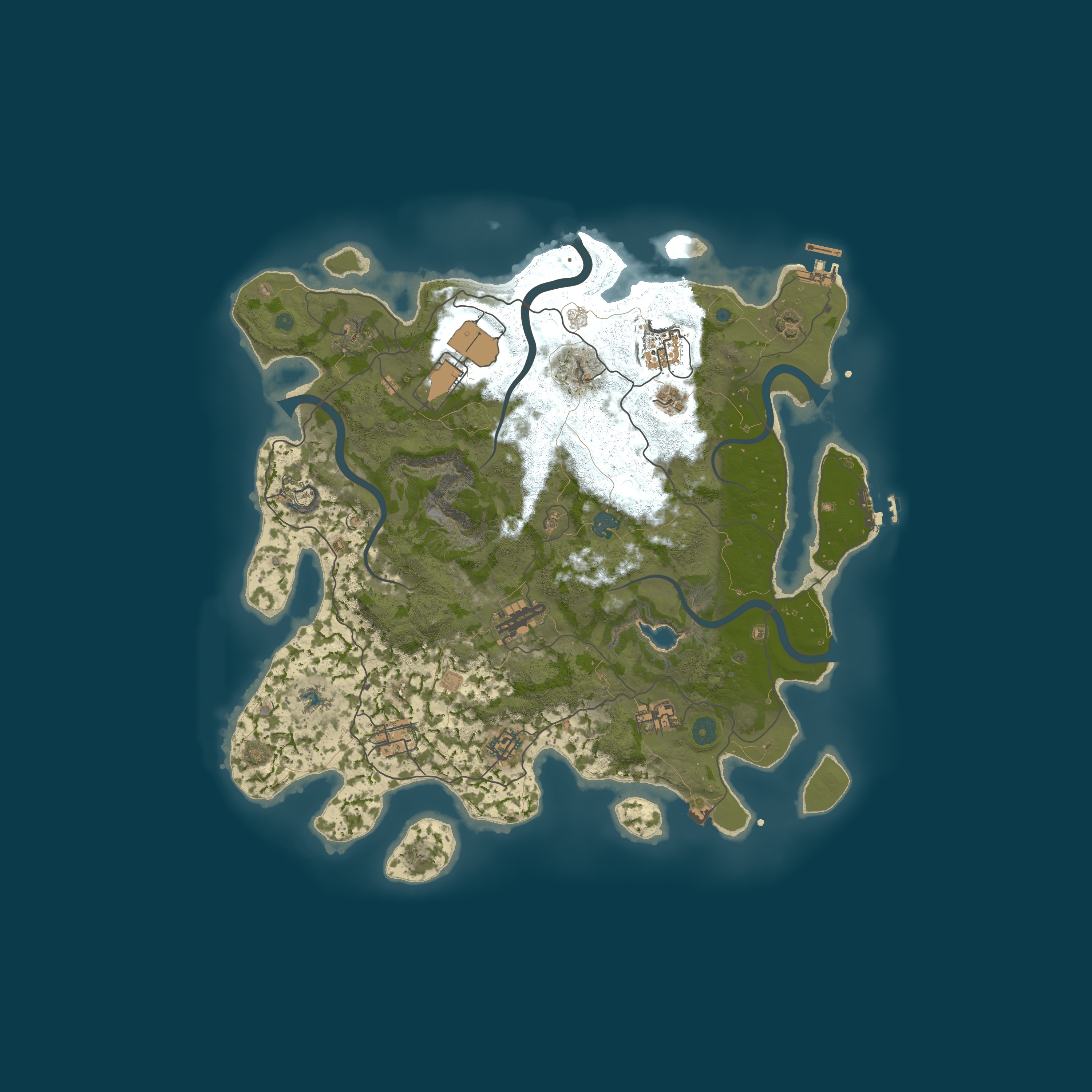 Карта сервера