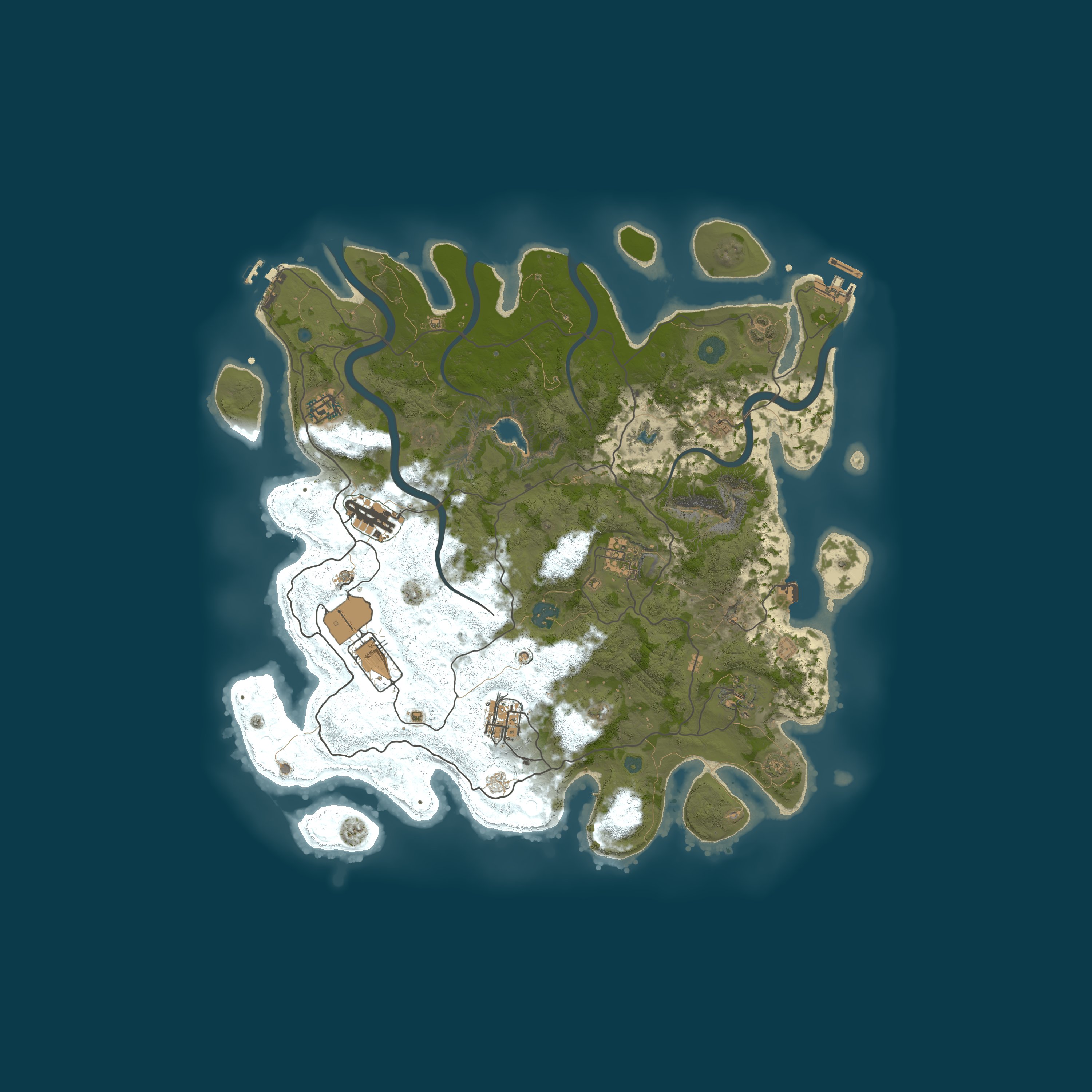 Map for My Untitled Rust Server