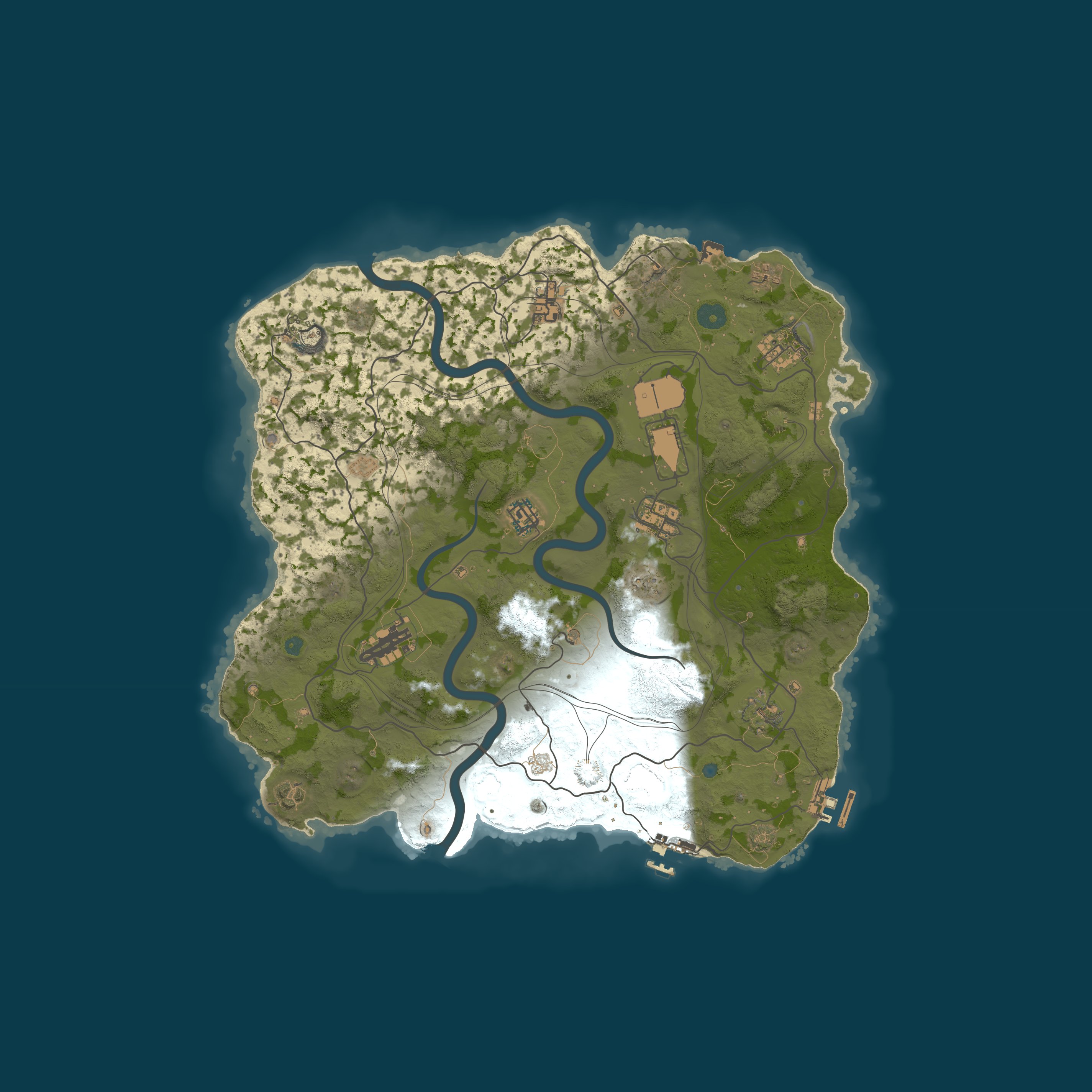 Map for WEREWOLF GAMING.CO 5x Solo/Duo|Loot X5|TP|Homes|Kits|