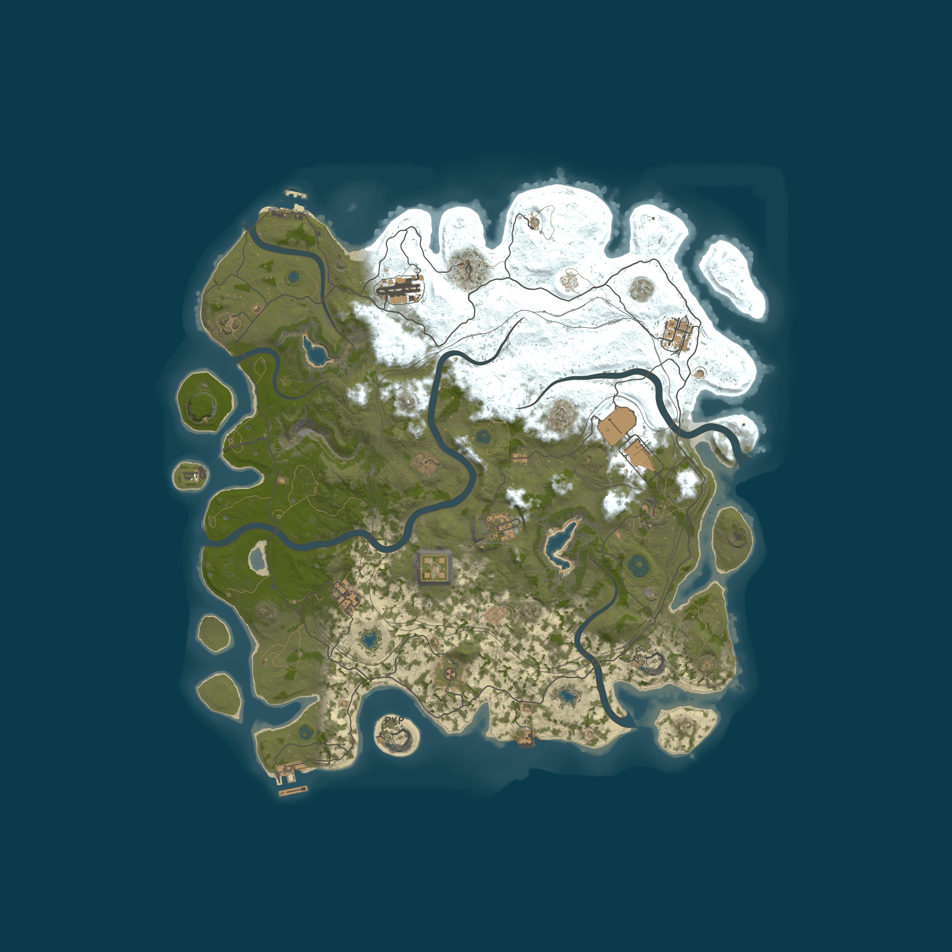 Карта сервера