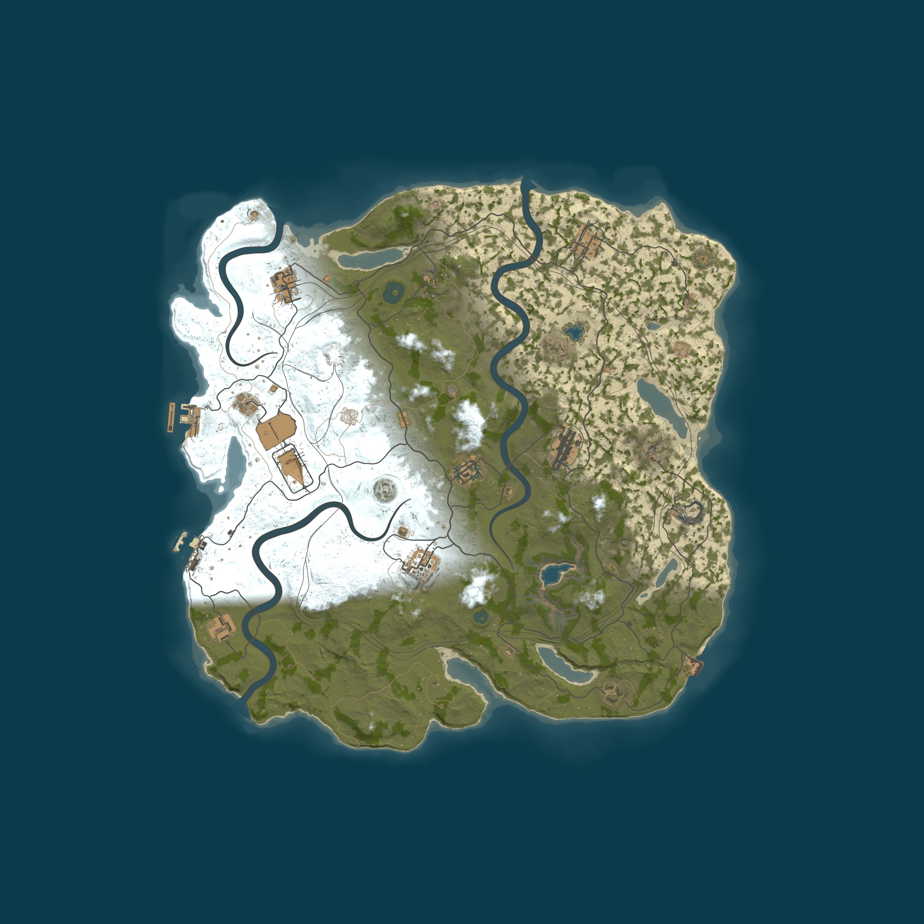 Rust map 4250/1337