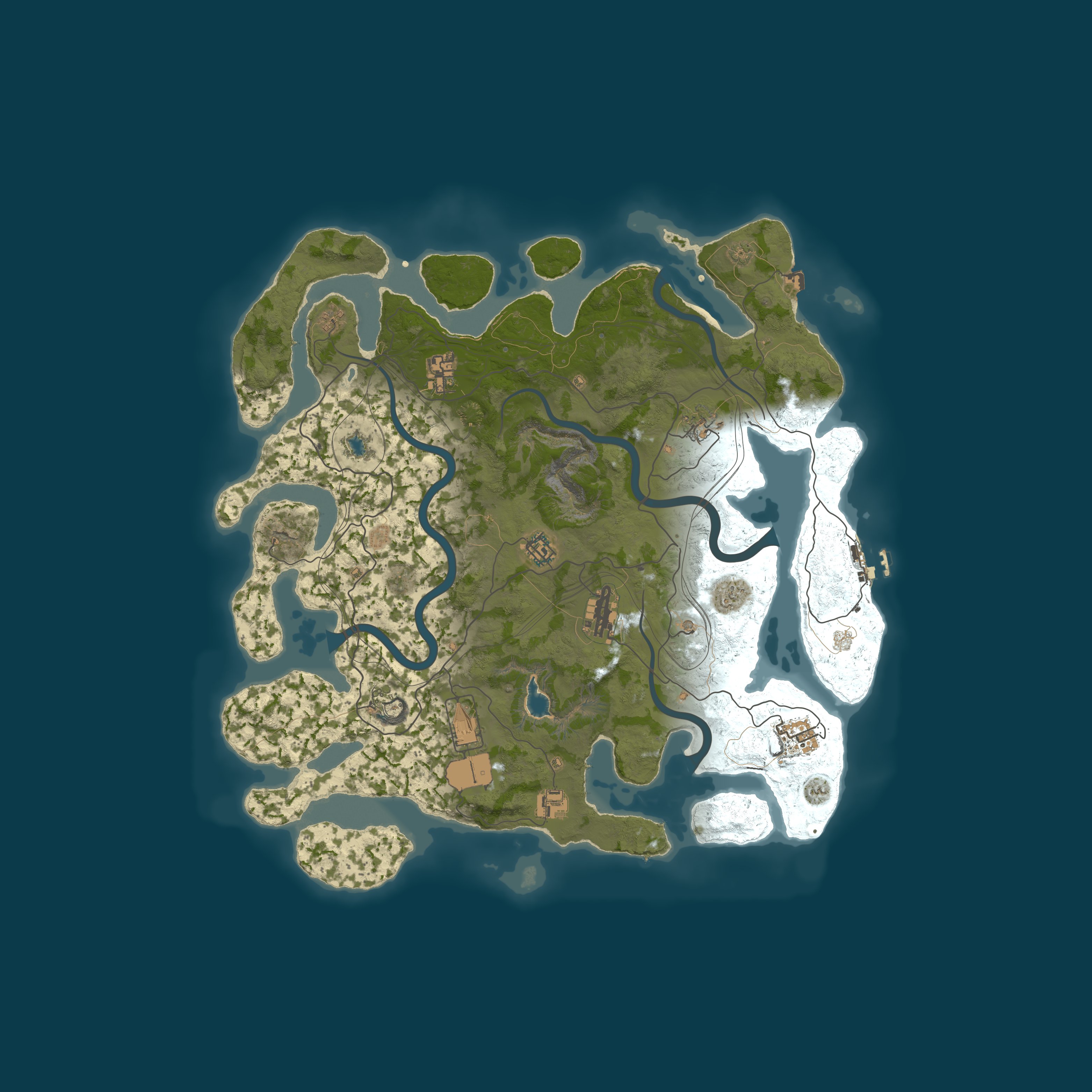Rust map 4250/1337