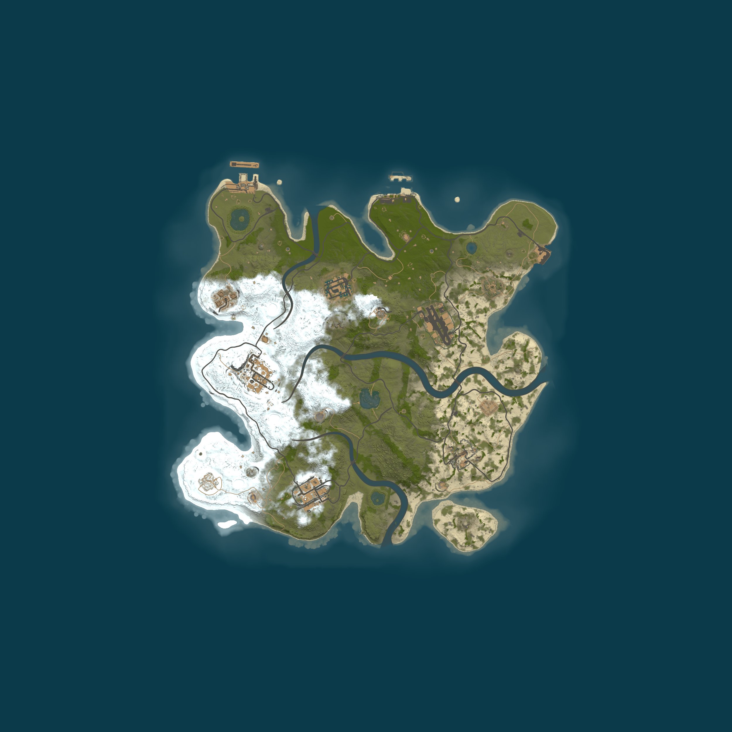 Map for TESTSERVER