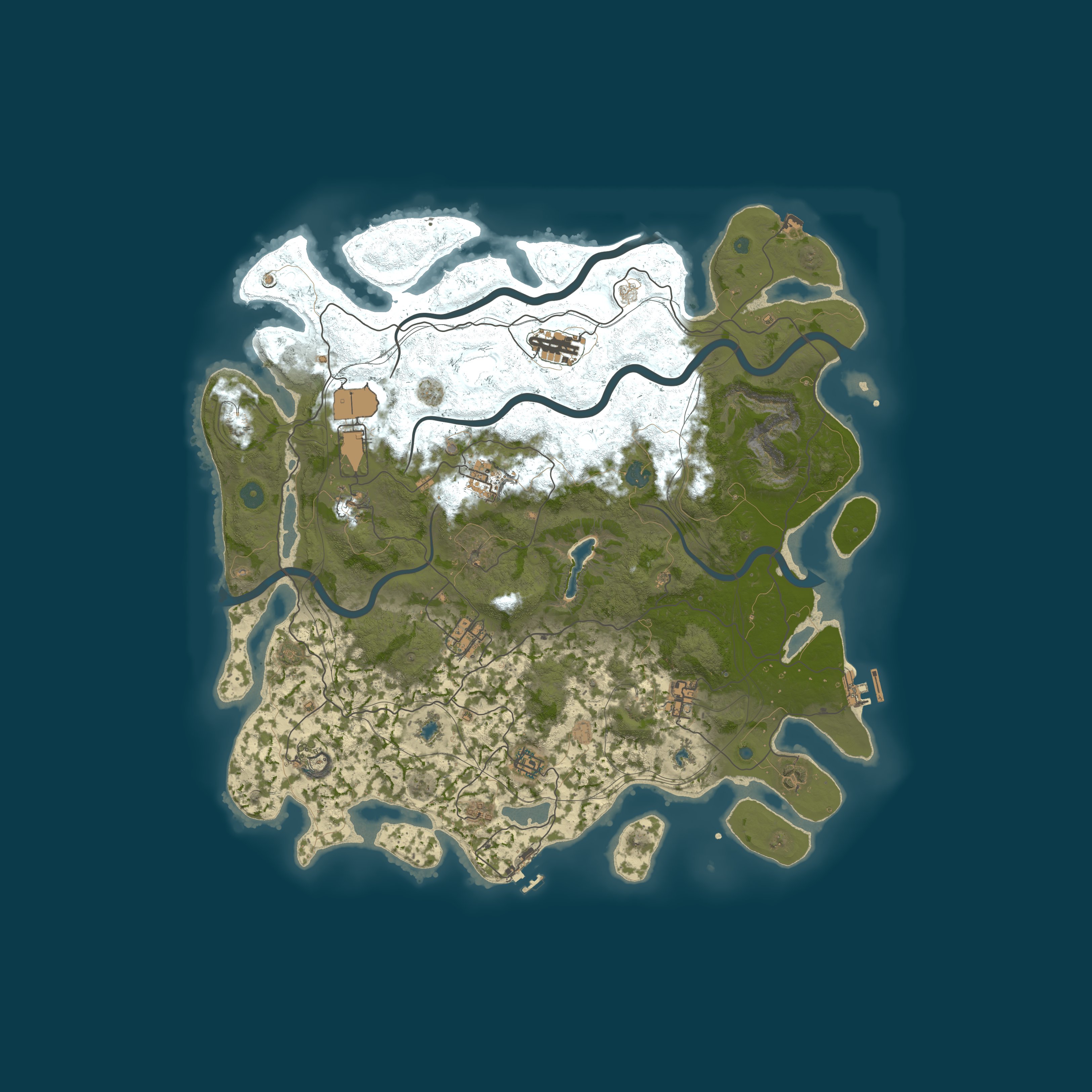 Карта сервера