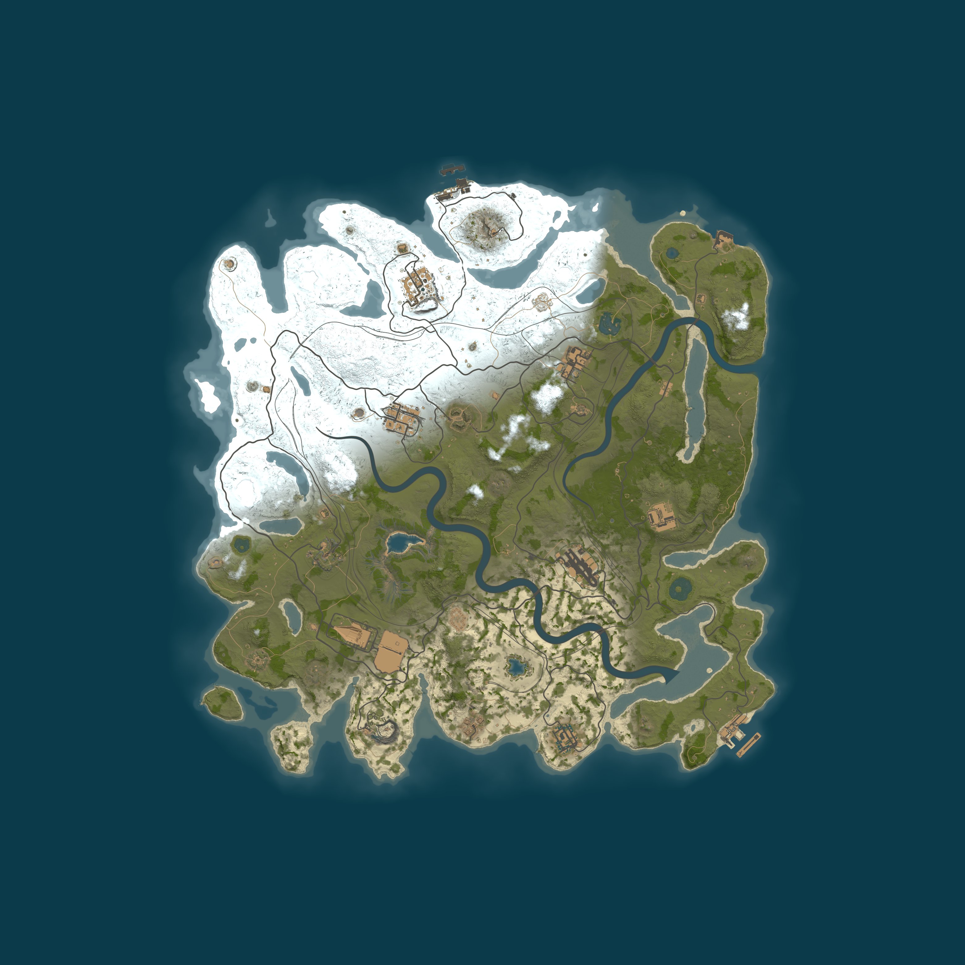 Rust map 4250/1337