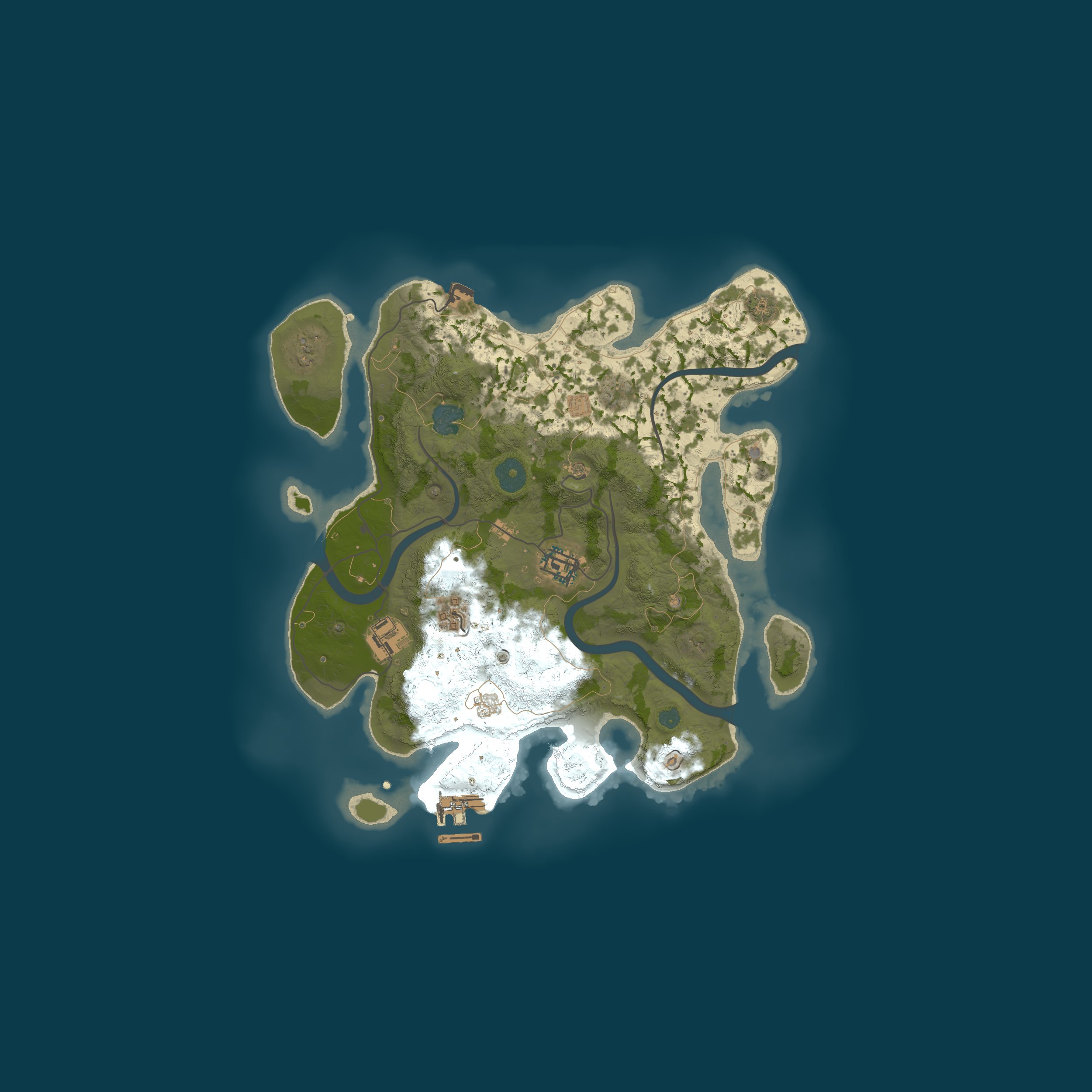 Map for T-RUST x2 | Solo/Duo | Weekly | Vanilla+ RU/EU
