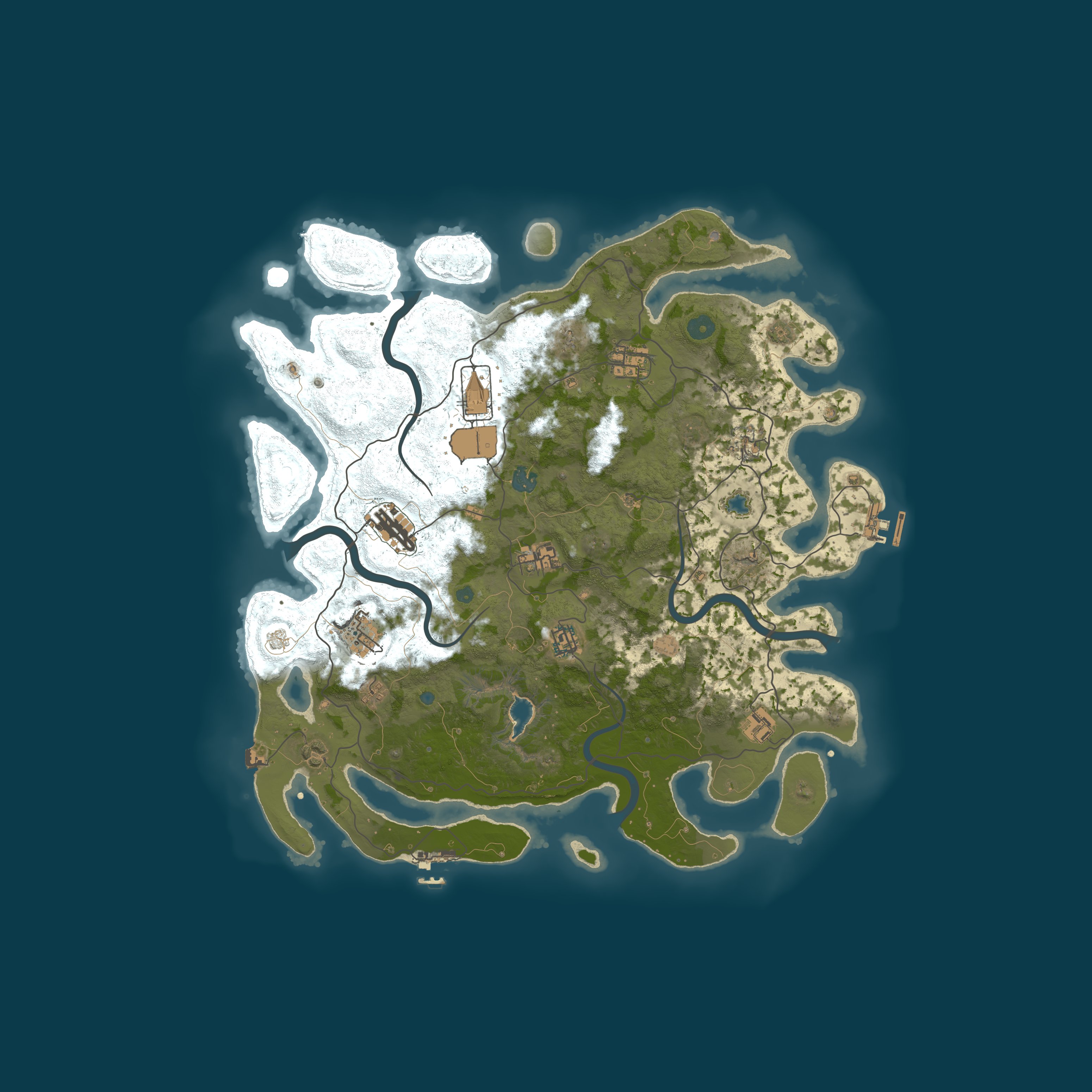 Map for 5x Chopper Ninjas myattack mymini*Monthly*Parachute kit