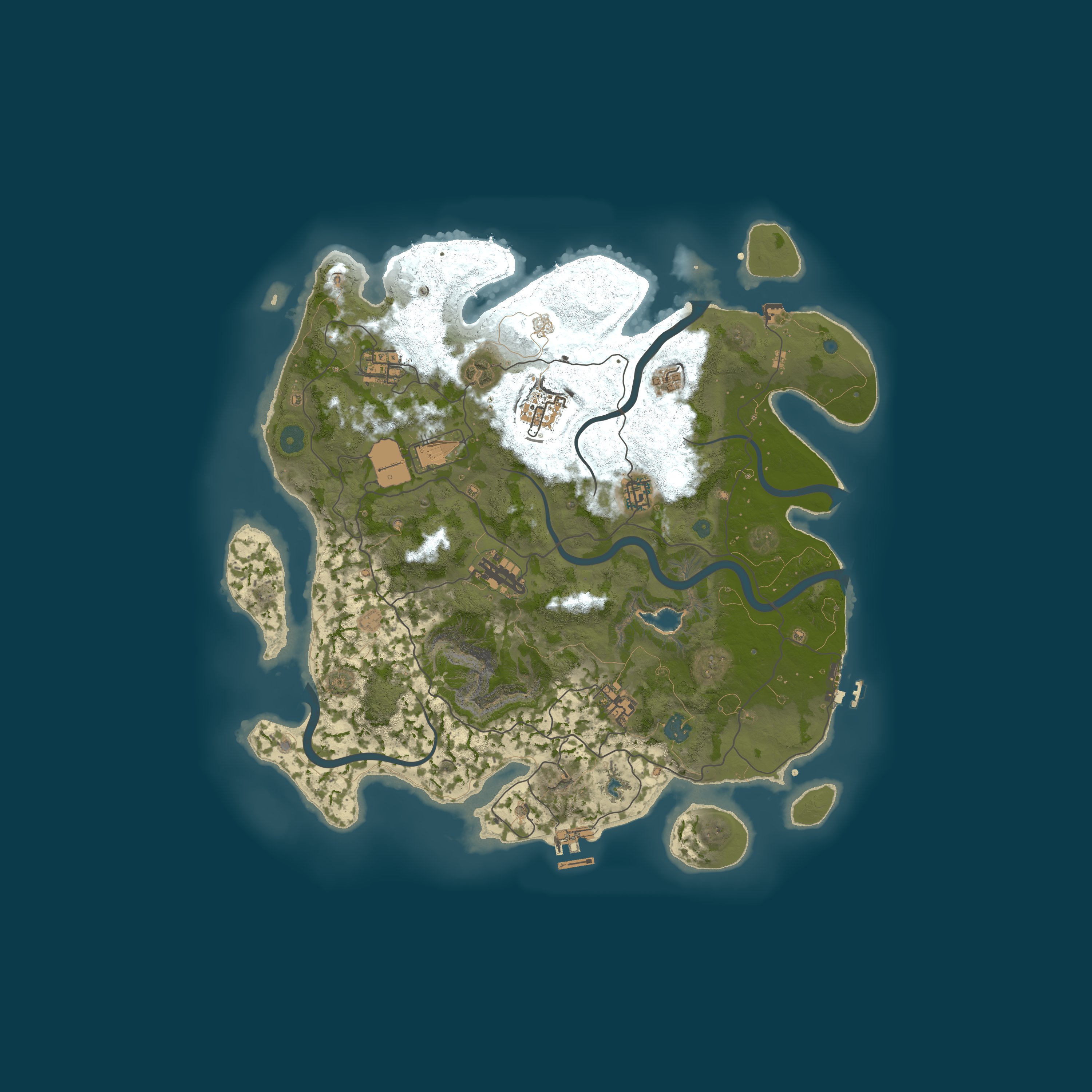 Map for RustyJay | 3x | Mymini | Buildable Deep Sea