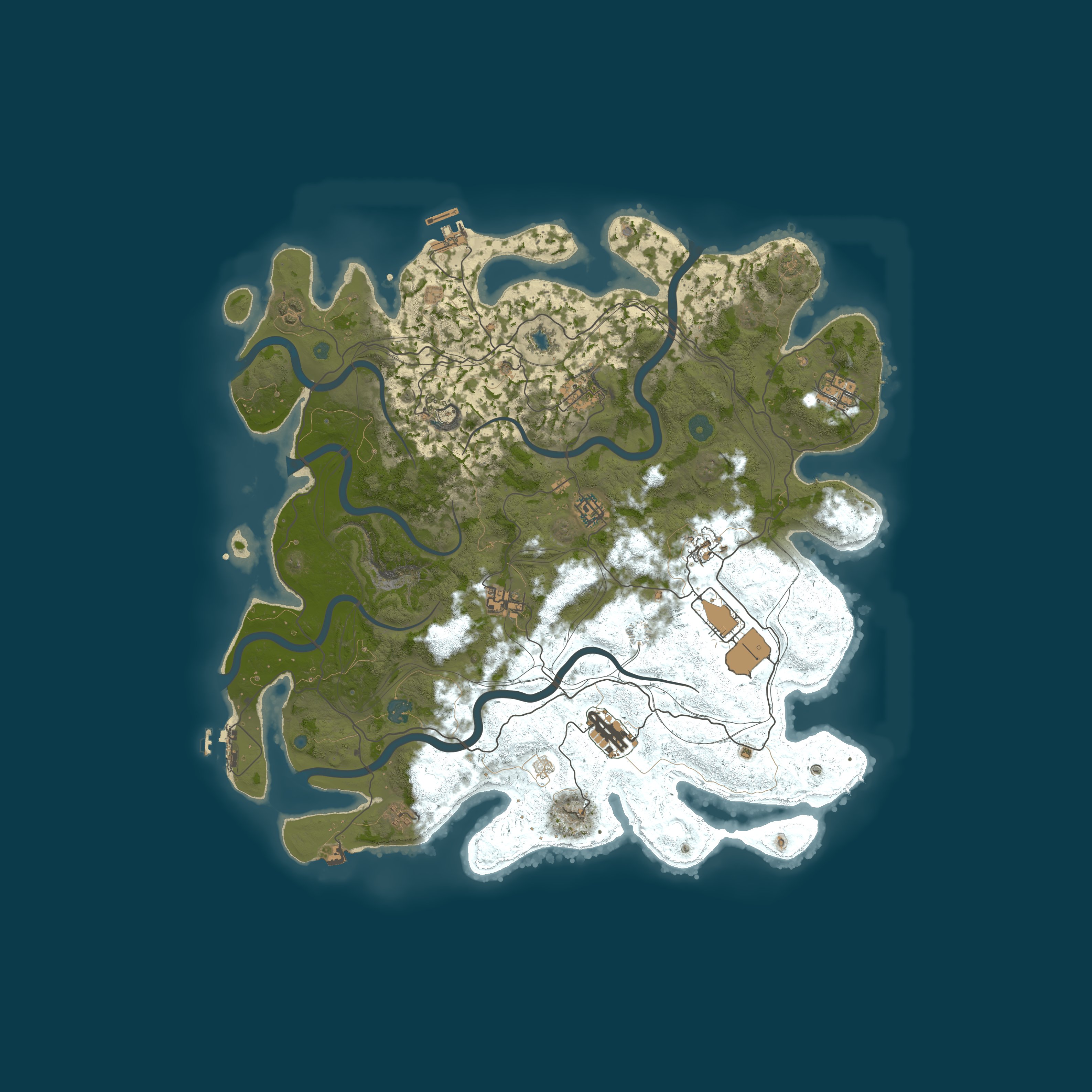 Карта сервера