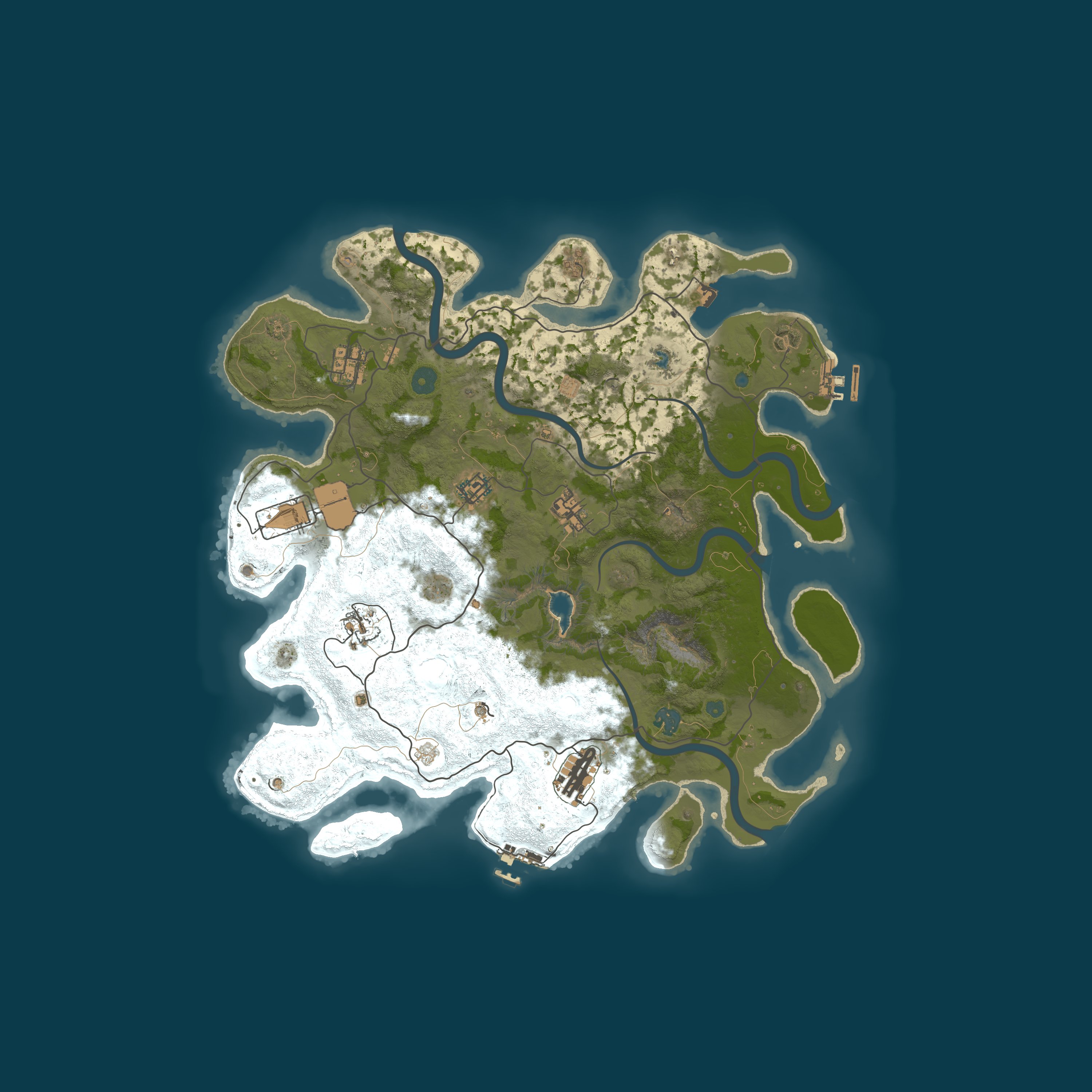 Map for Rust Server