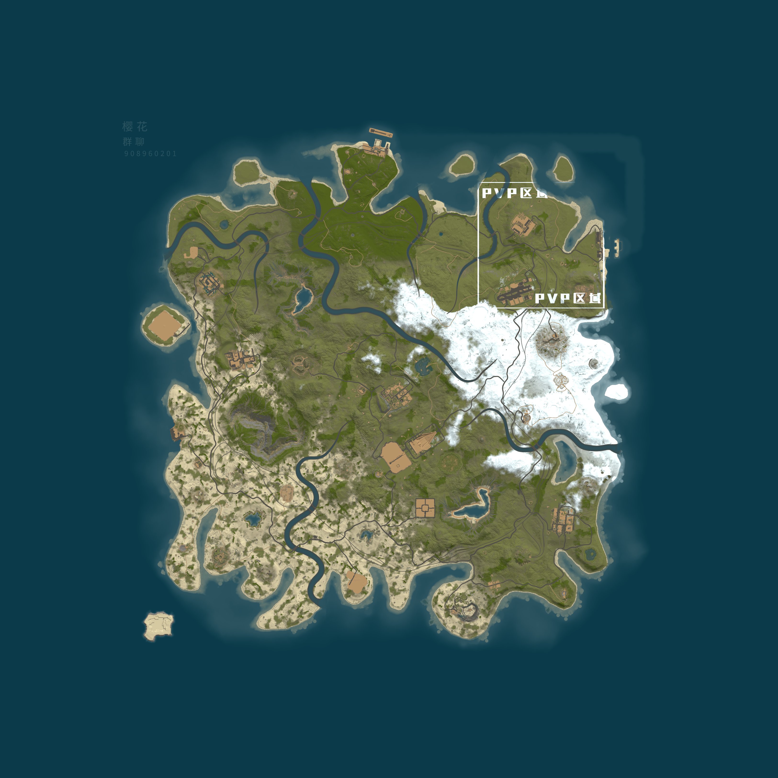 Rust map 4500/1337