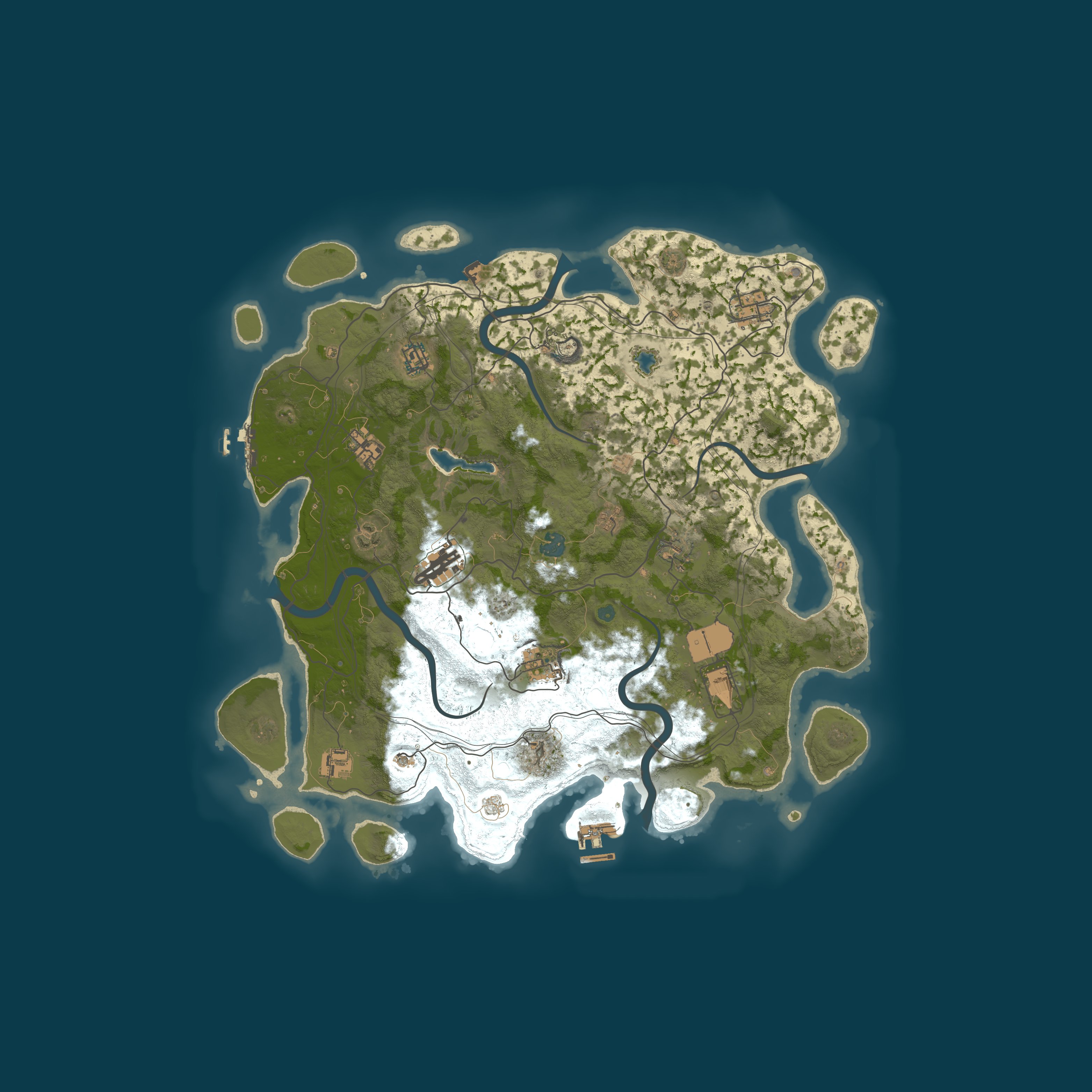Map for 404 RUST SOLO/DUO/TRIO | ПН | ДЛЯ НОВИЧКОВ 17.08