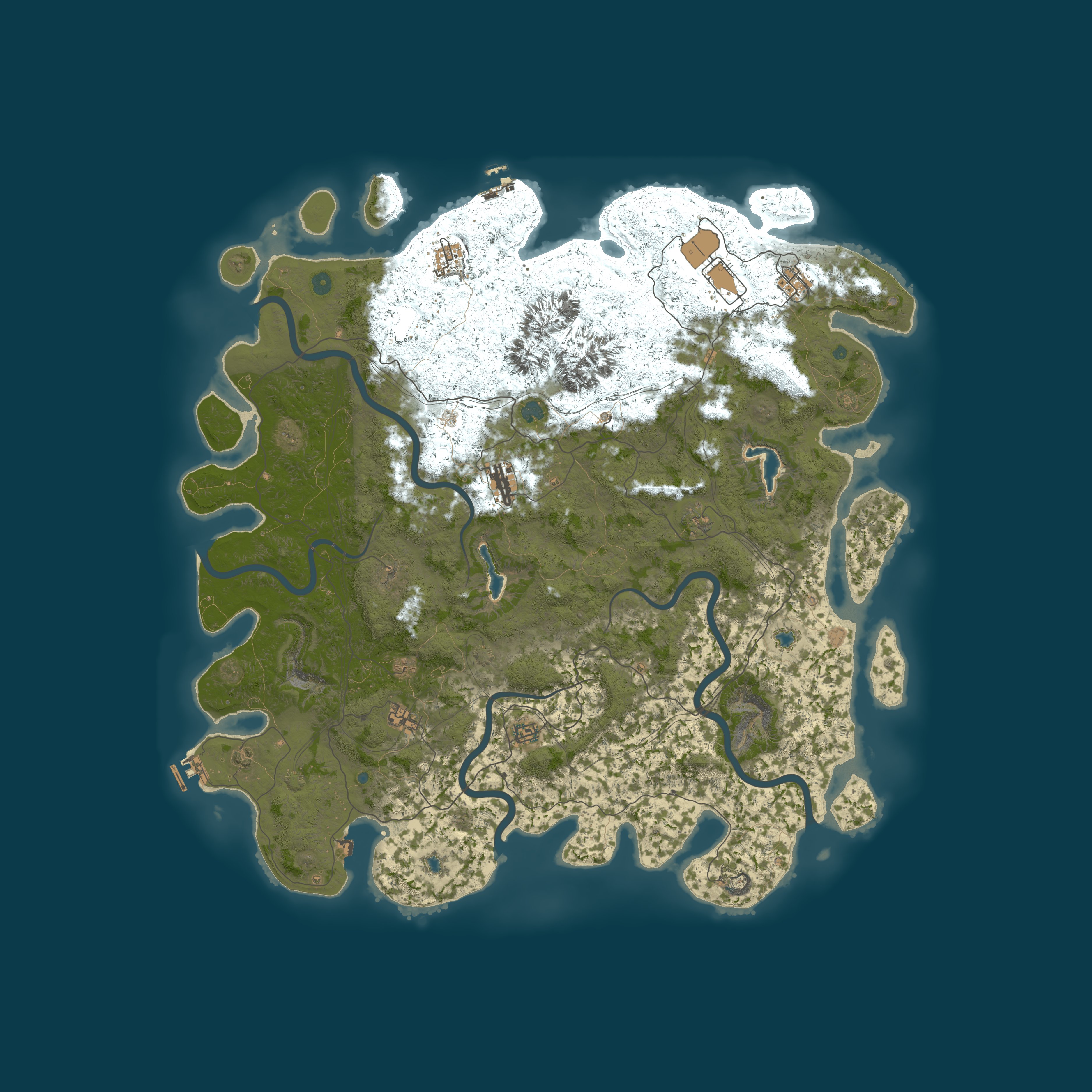 Карта сервера