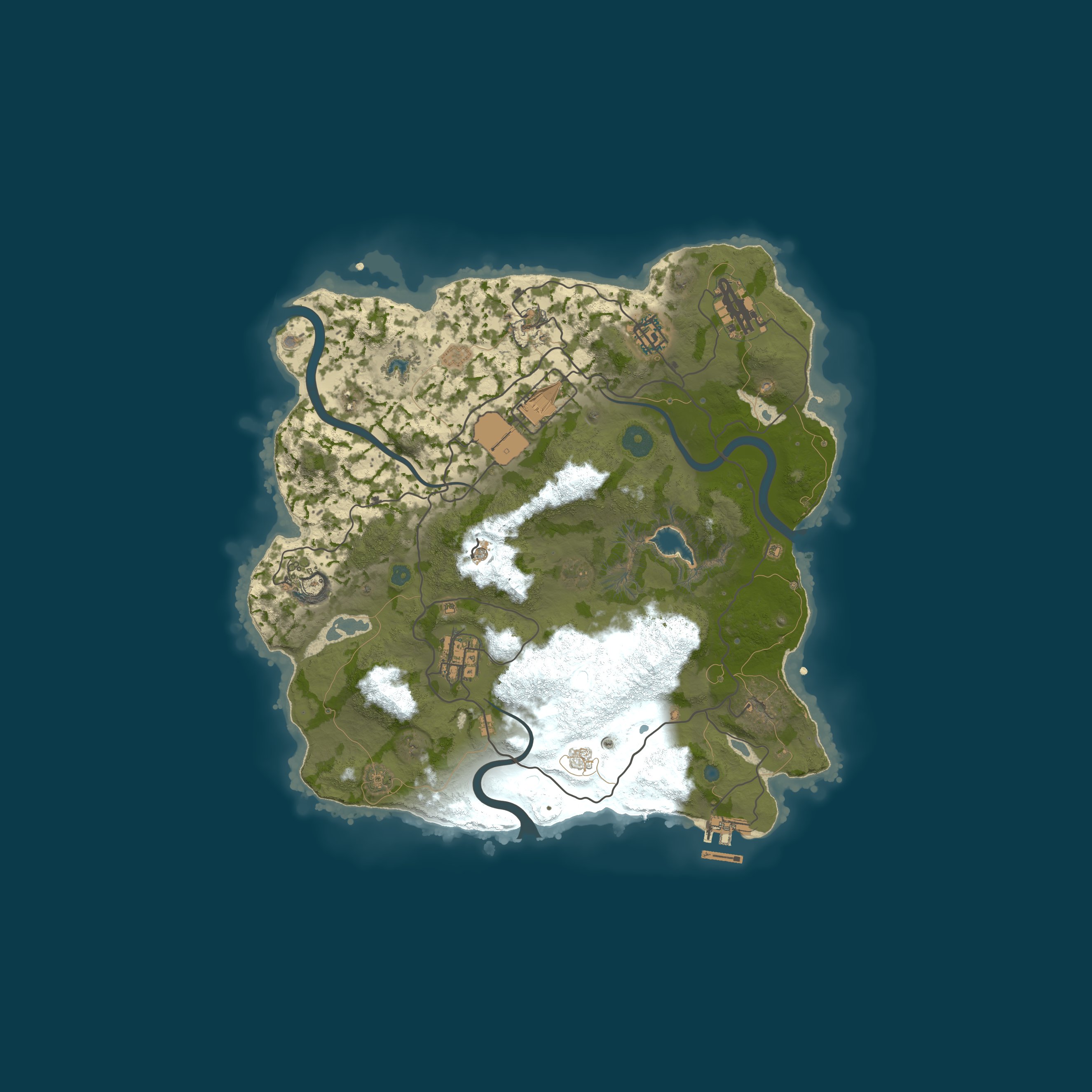 Map for DOPERUST.COM – 2X EU | Solo/Duo/Trio | Monthly | 50% Upkeep