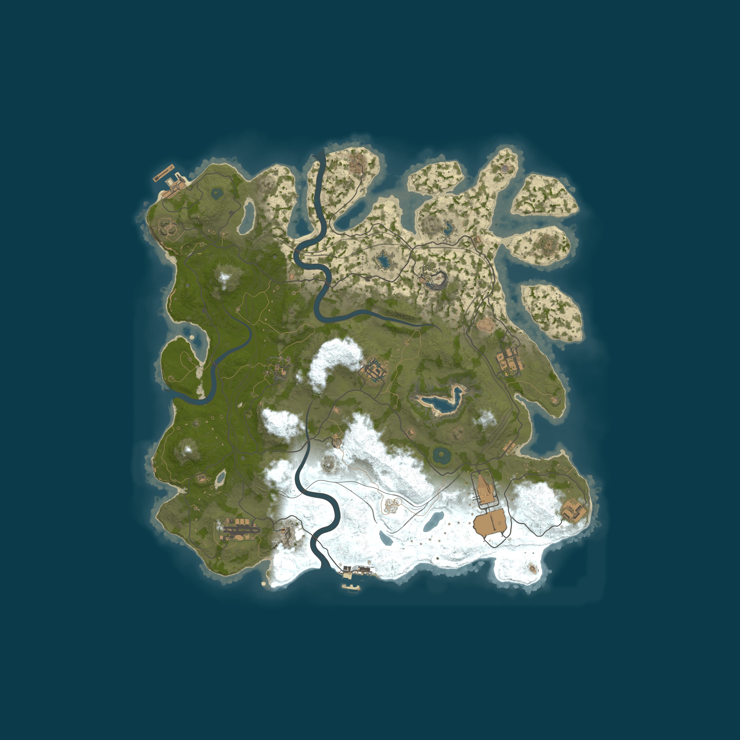 Rust map 4000/1337