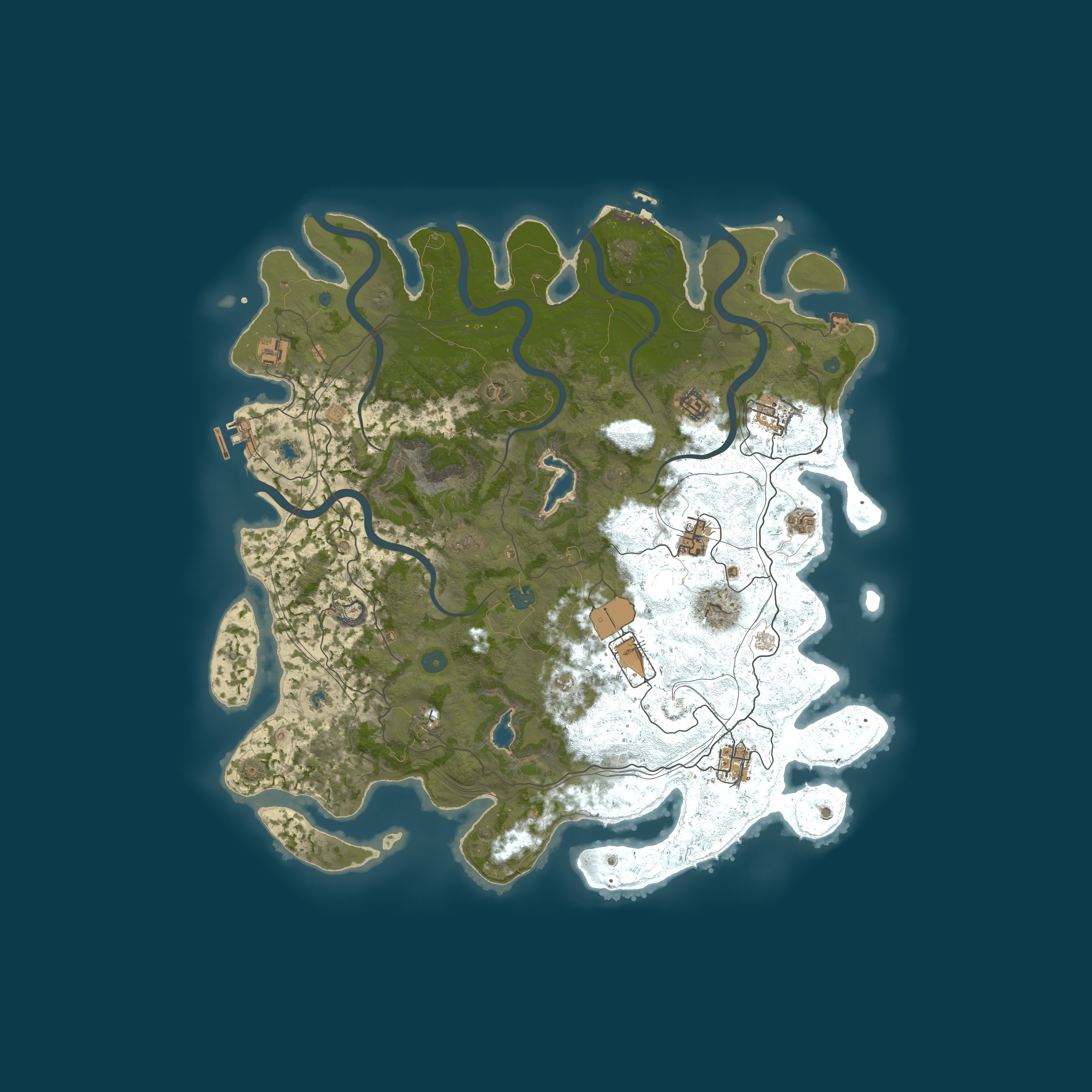 Rust map 4500/837252