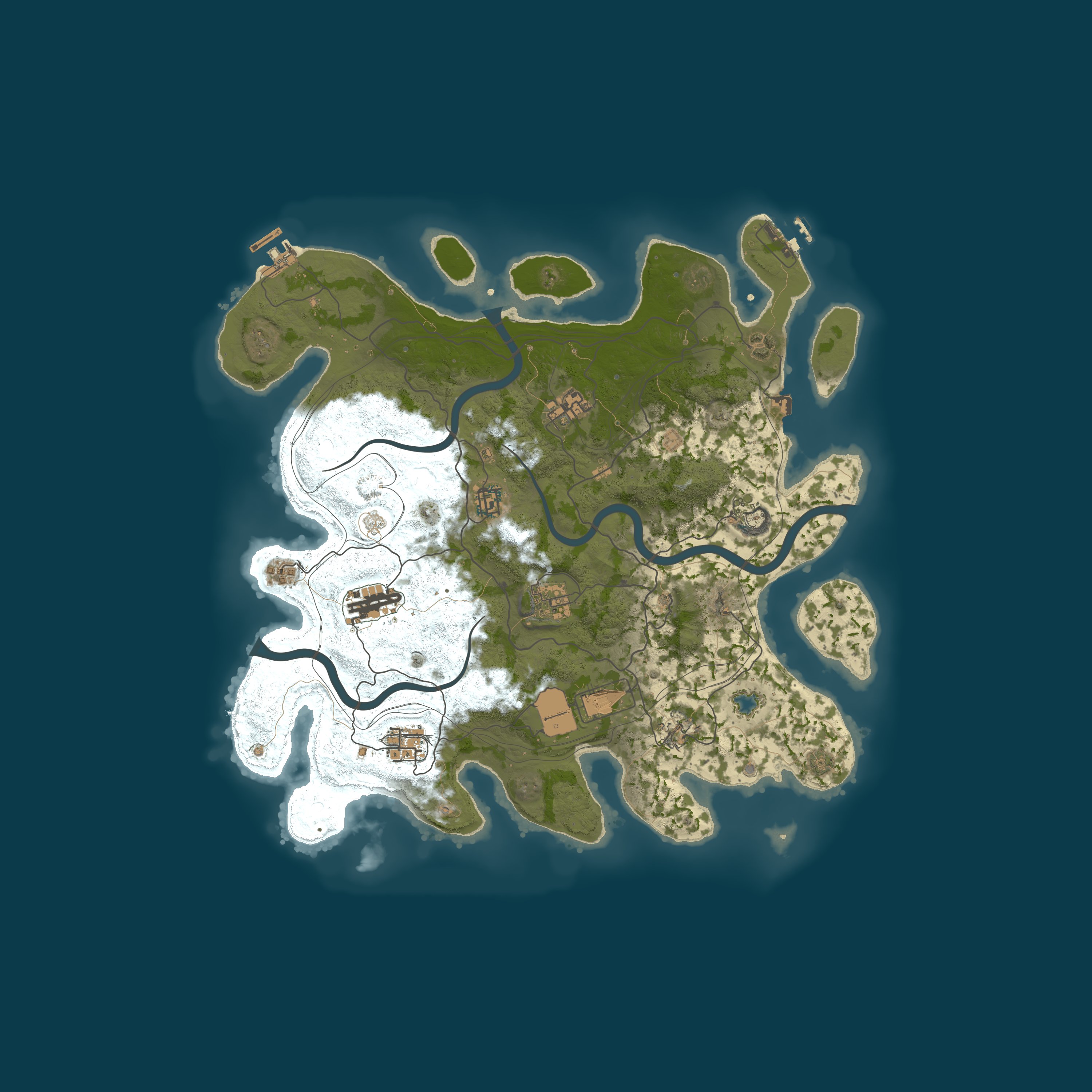Map for Rustishka.ru X2 | Classic+ | Для новичков | 08.05