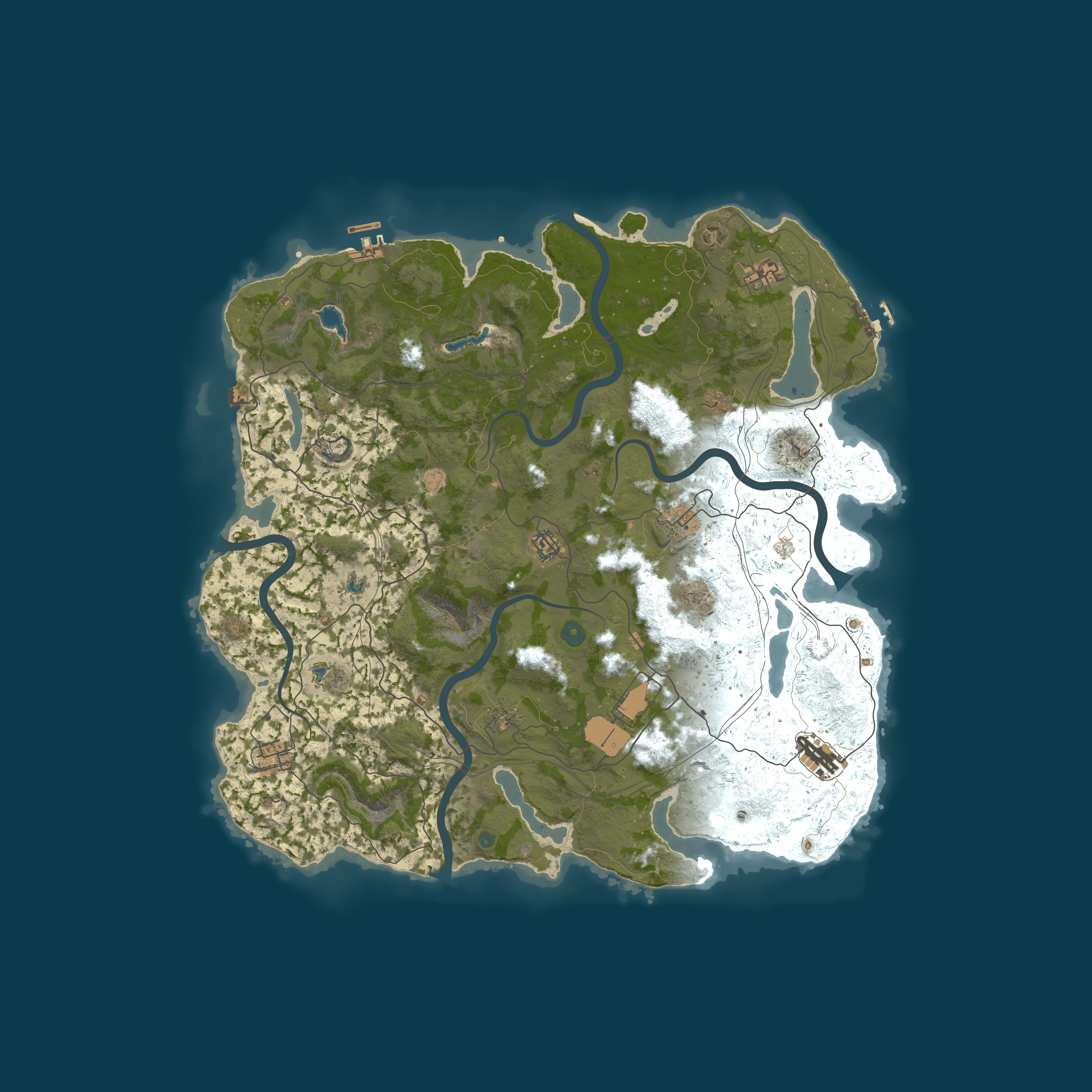 Карта сервера