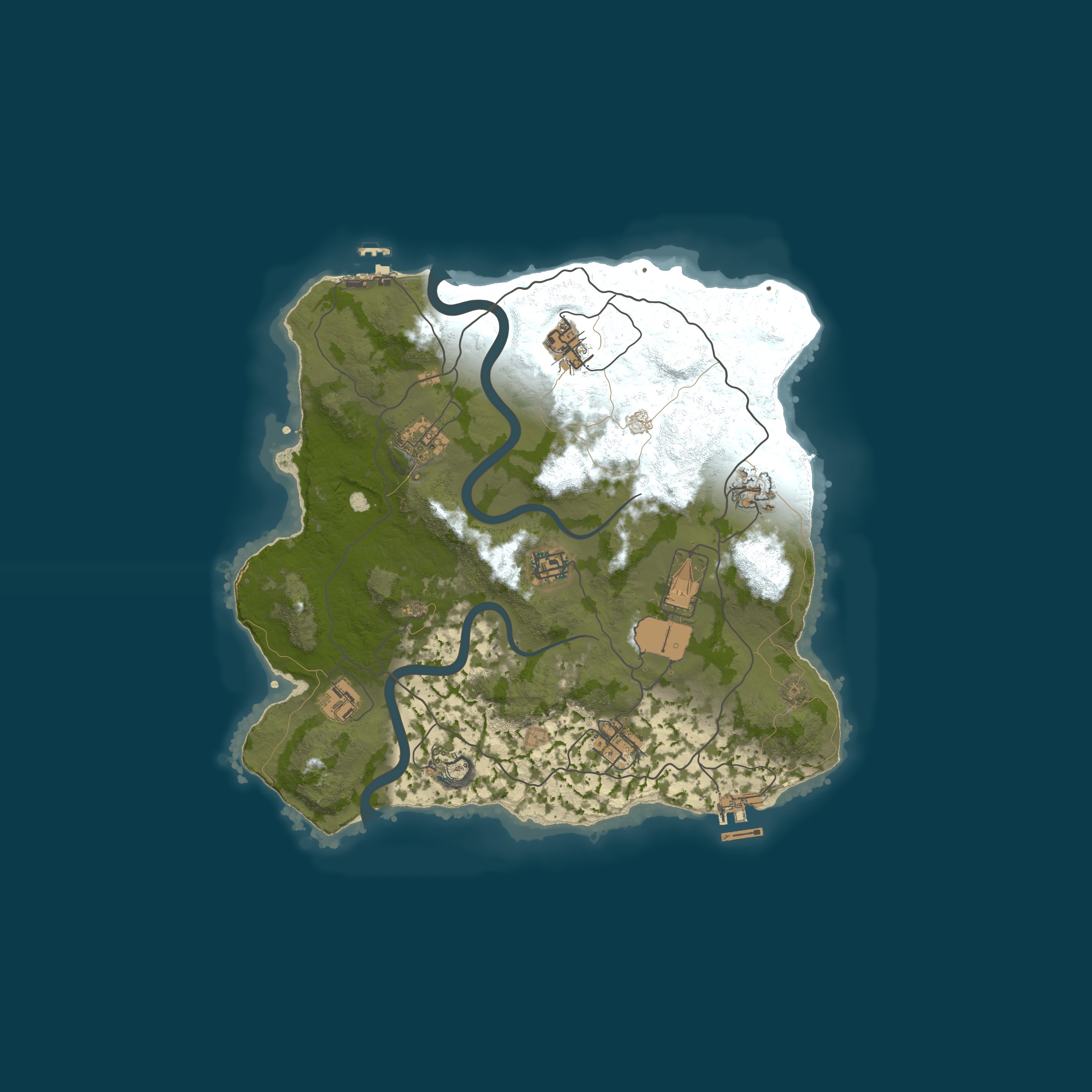 Rust map 3250/1337