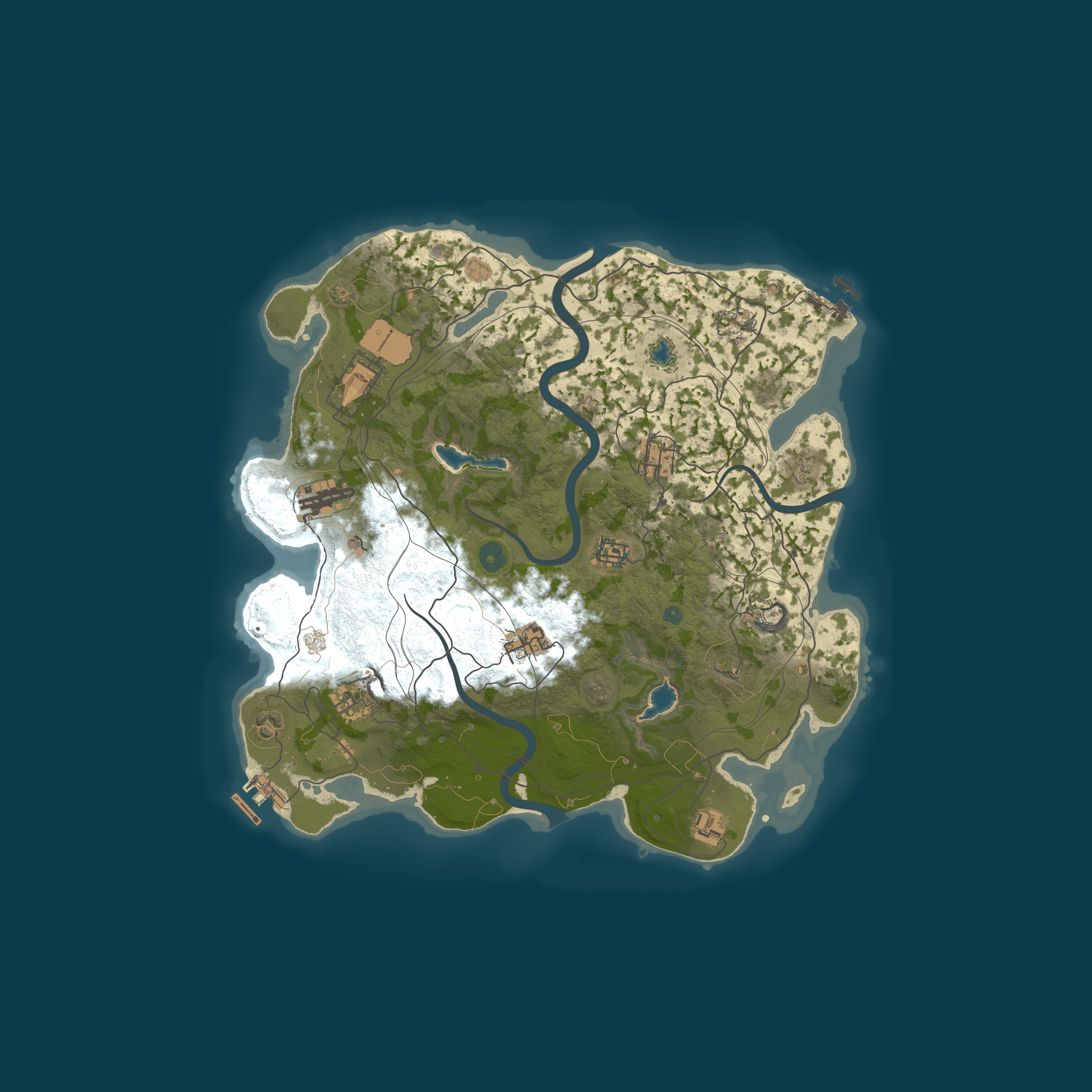 Rust map 3700/1337