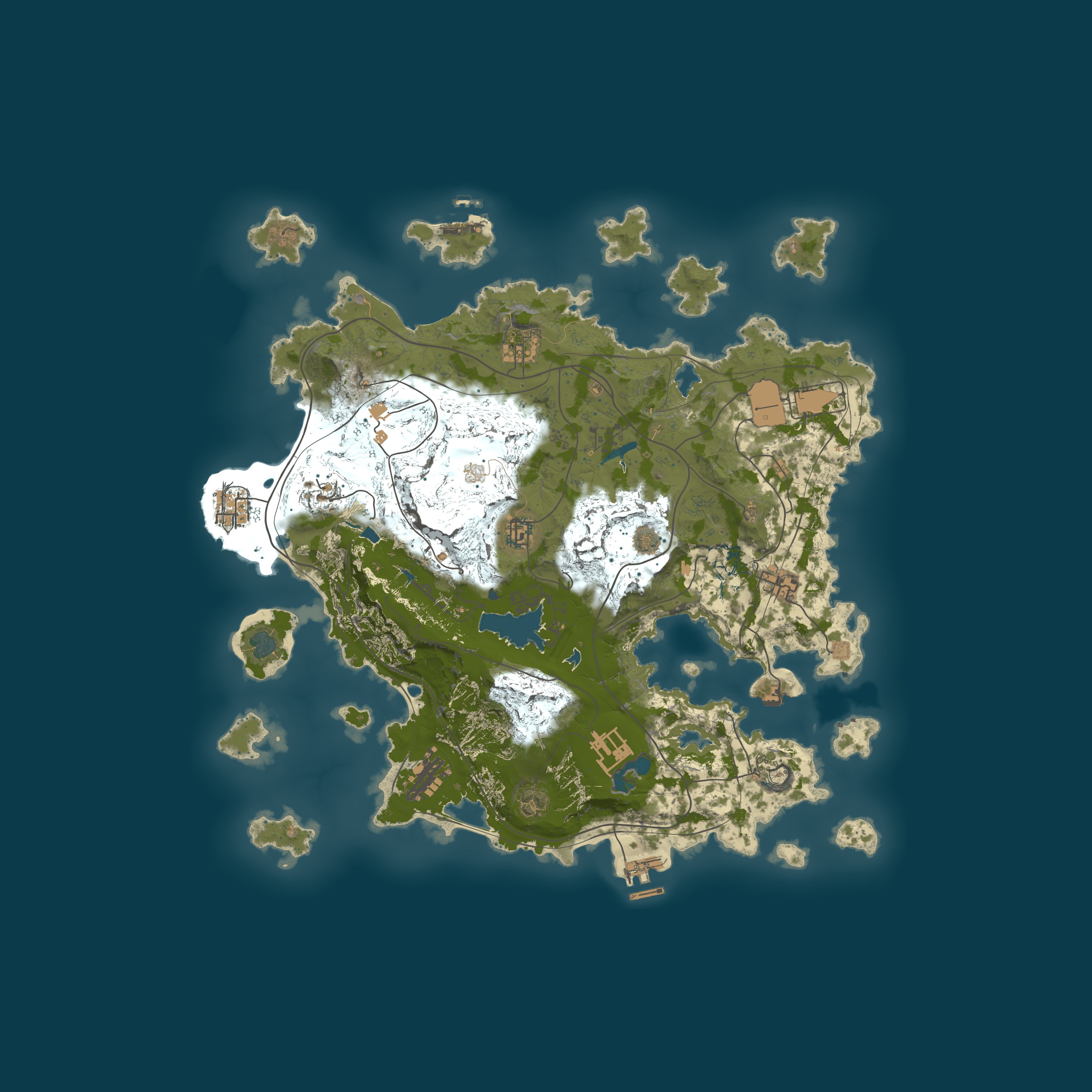 Map for The Outlands PvE | Skill Tree | Custom Events | Raidbases