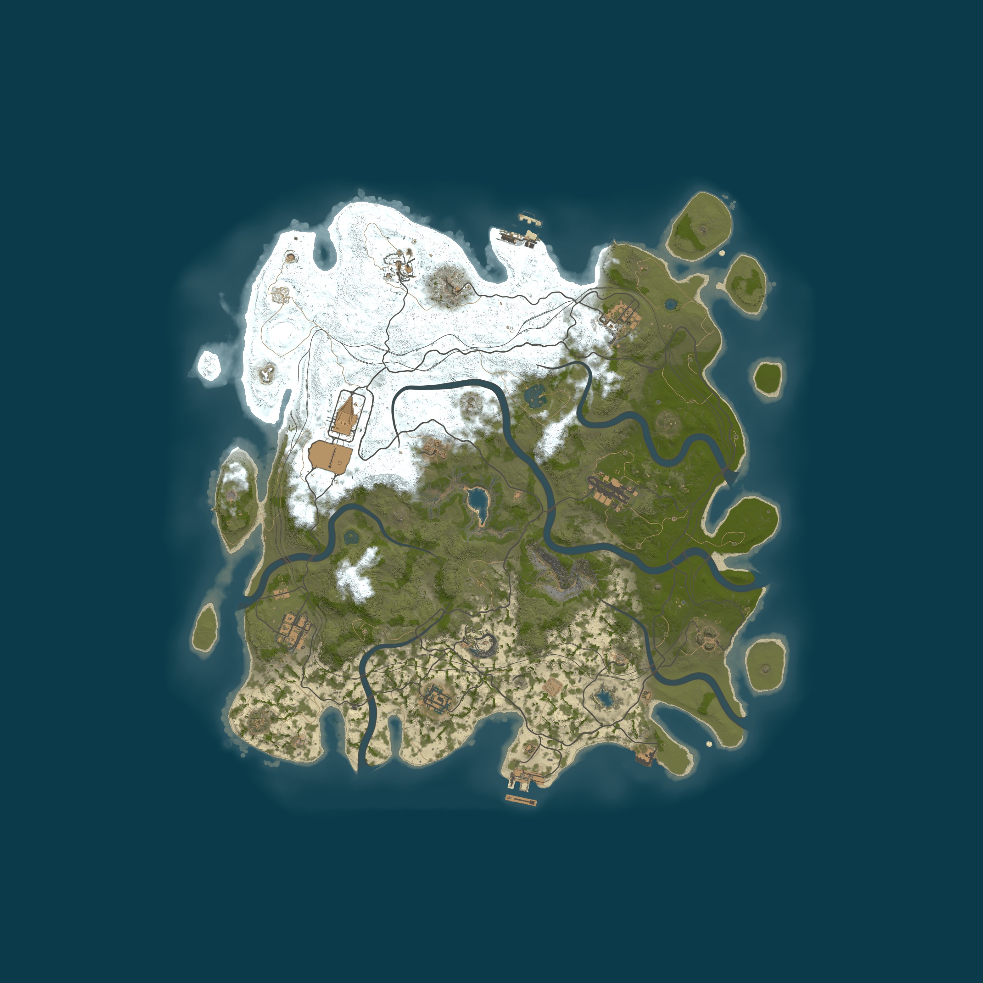 Map for [TUG OZ] 3x Modded | PVE Days / PVP Nights | Bi-Weekly | AU