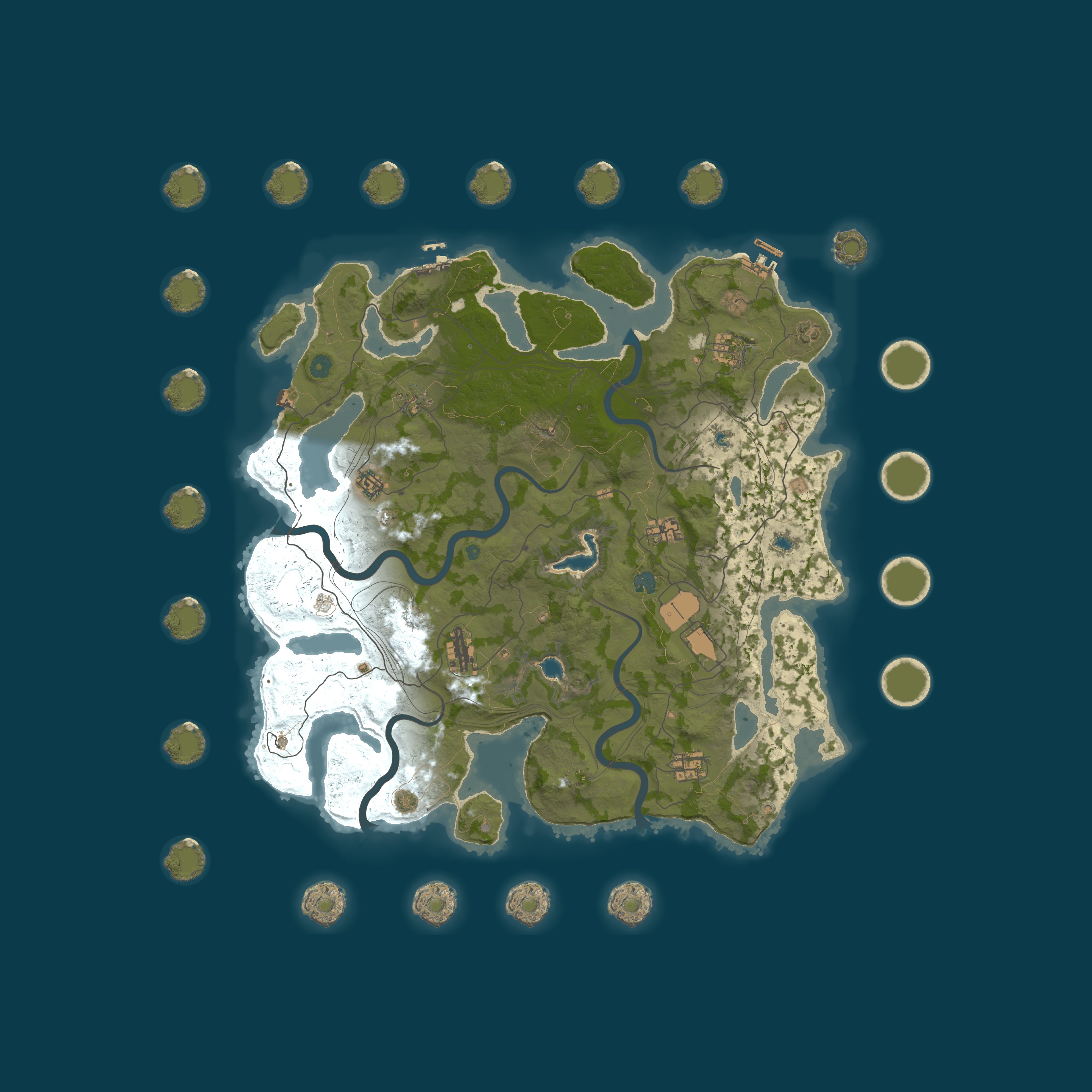 Карта сервера