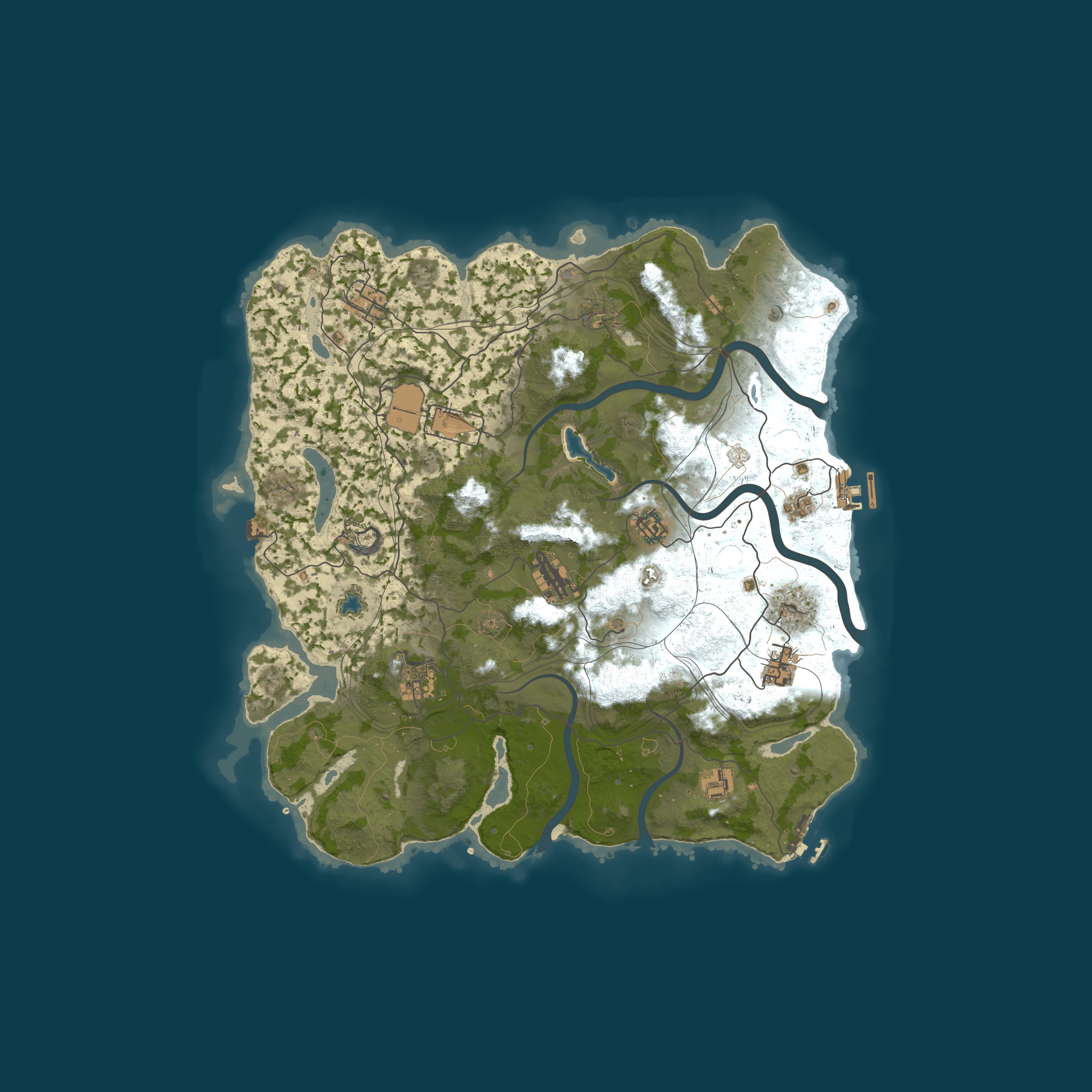 Rust map 4000/1337