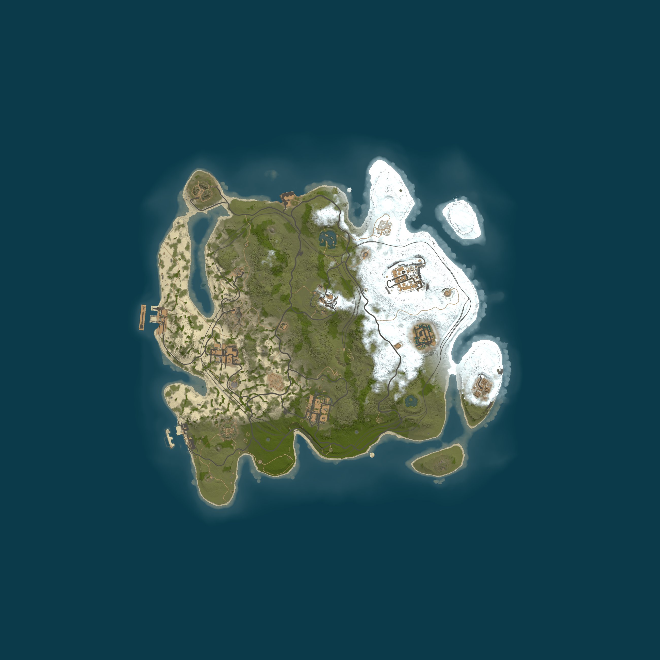 Map for My Untitled Rust Server