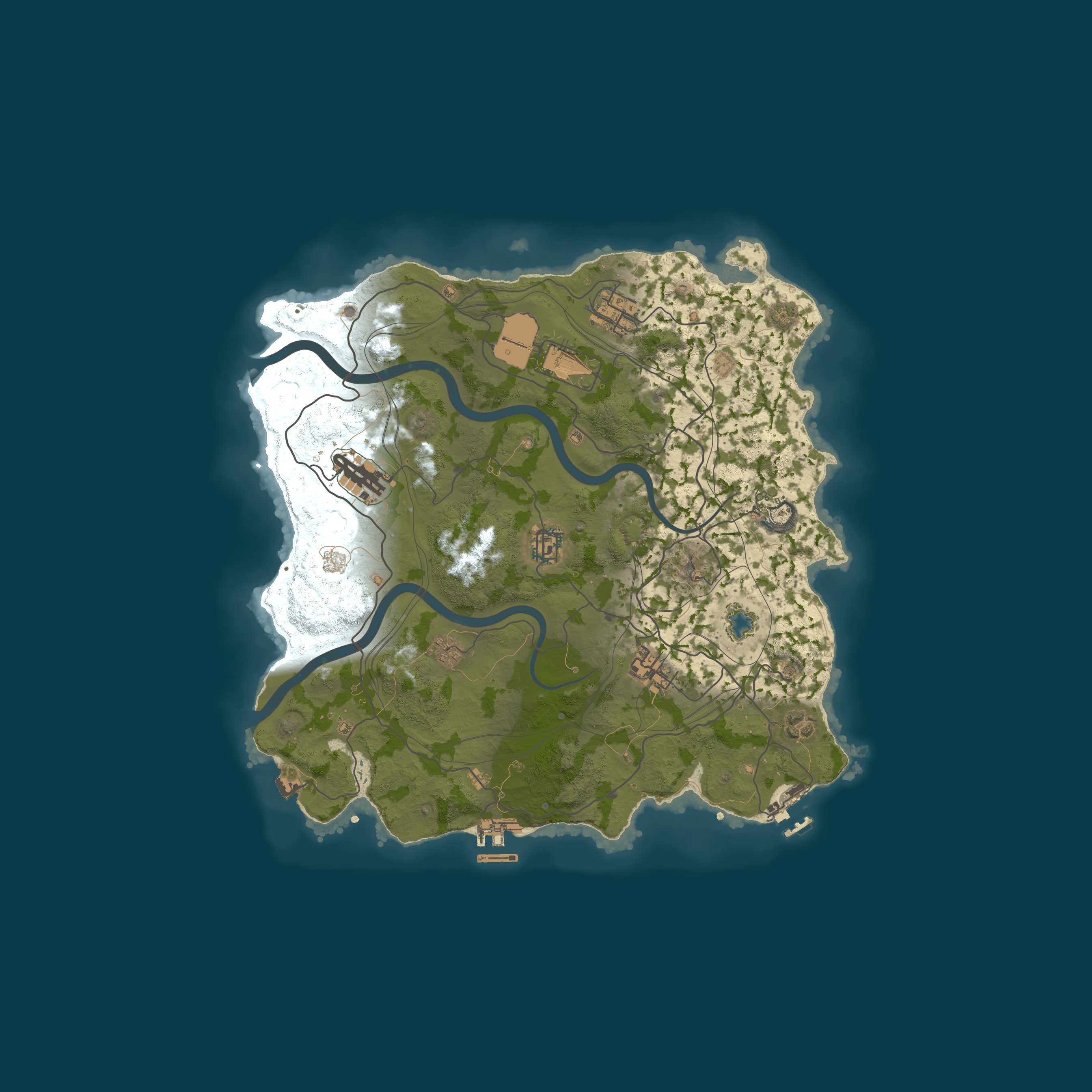 Rust map 3380/1337