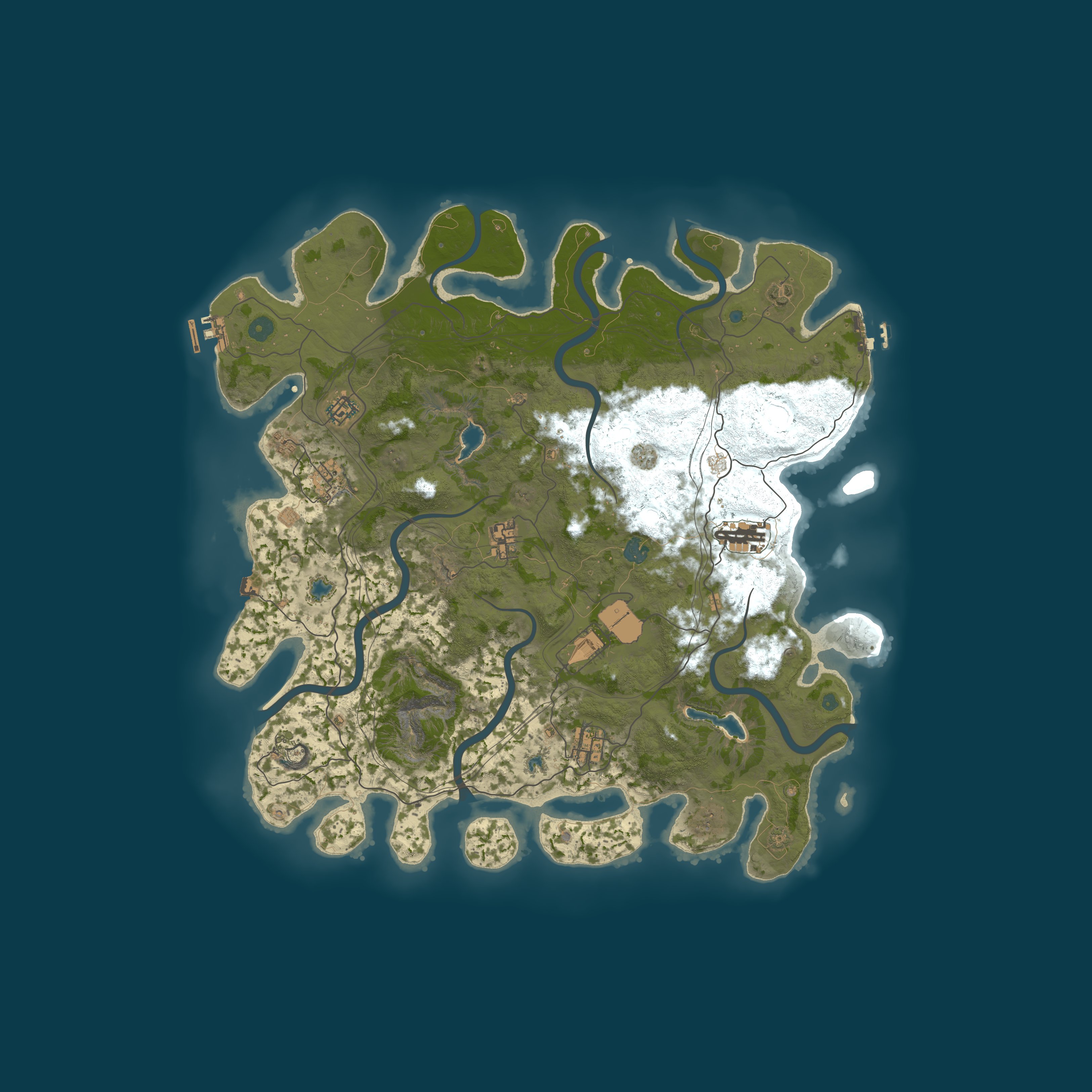 Map for Rusty Texas