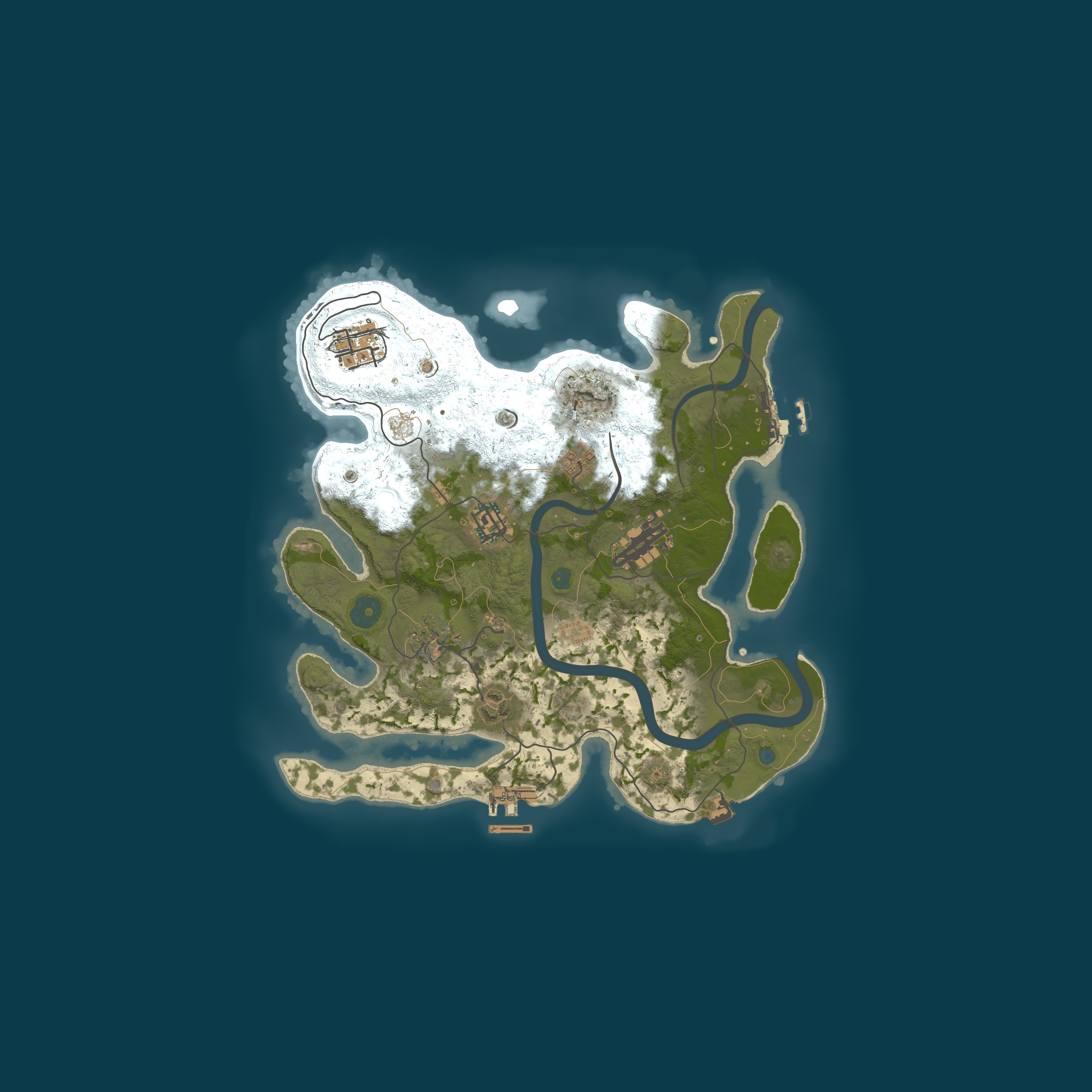 Rust map 3000/9823350
