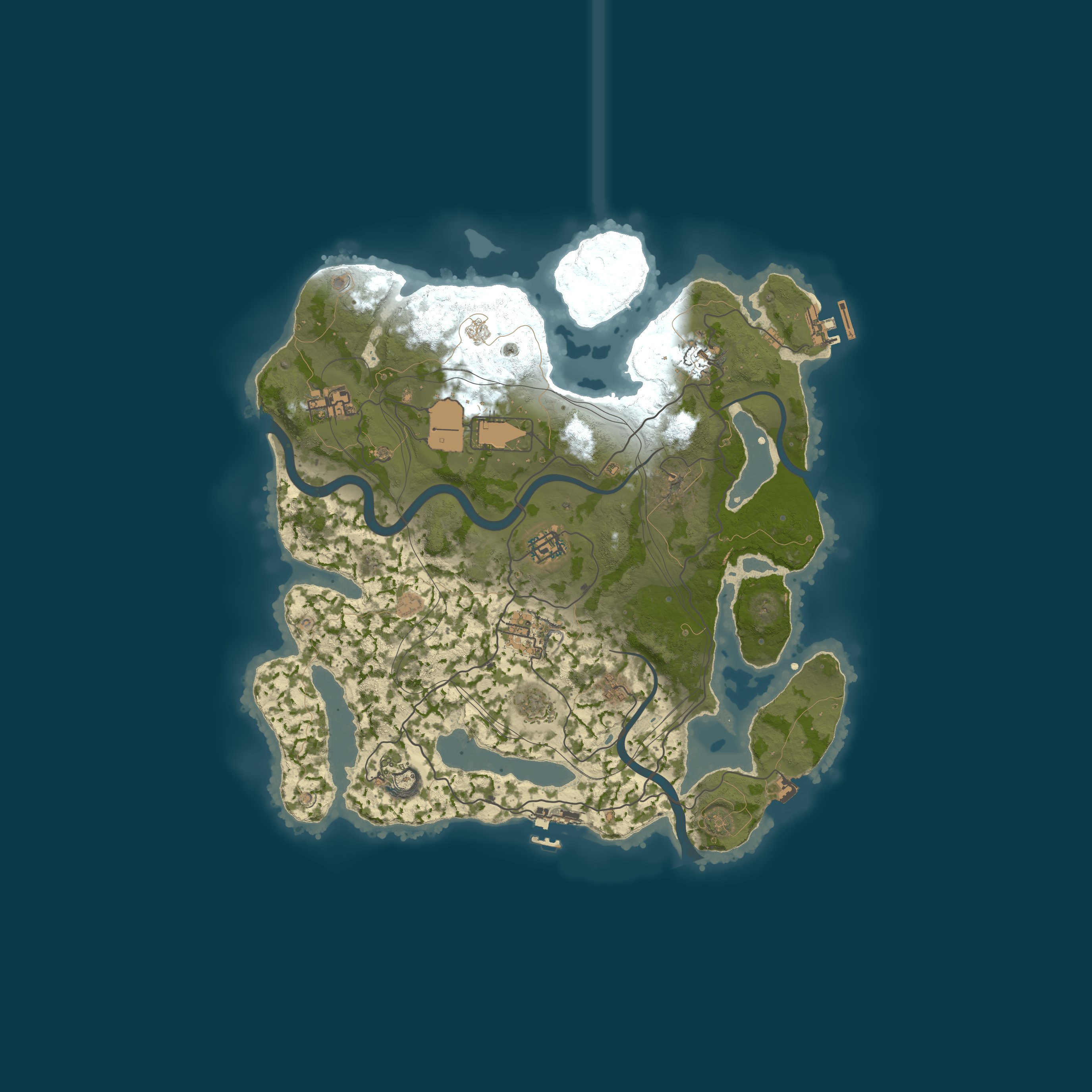 Map for Paranoid.gg EU 3x Solo/Duo|Loot+|Shop|Kits 23/3 JUSTWIPED x3