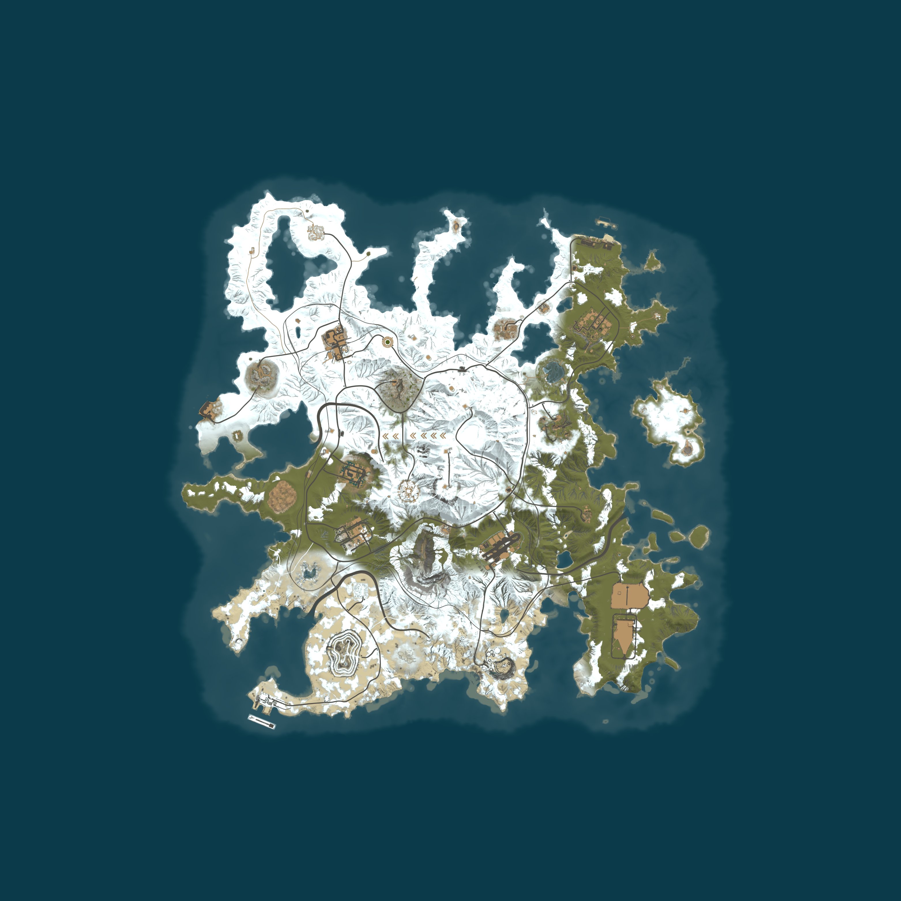 Карта сервера